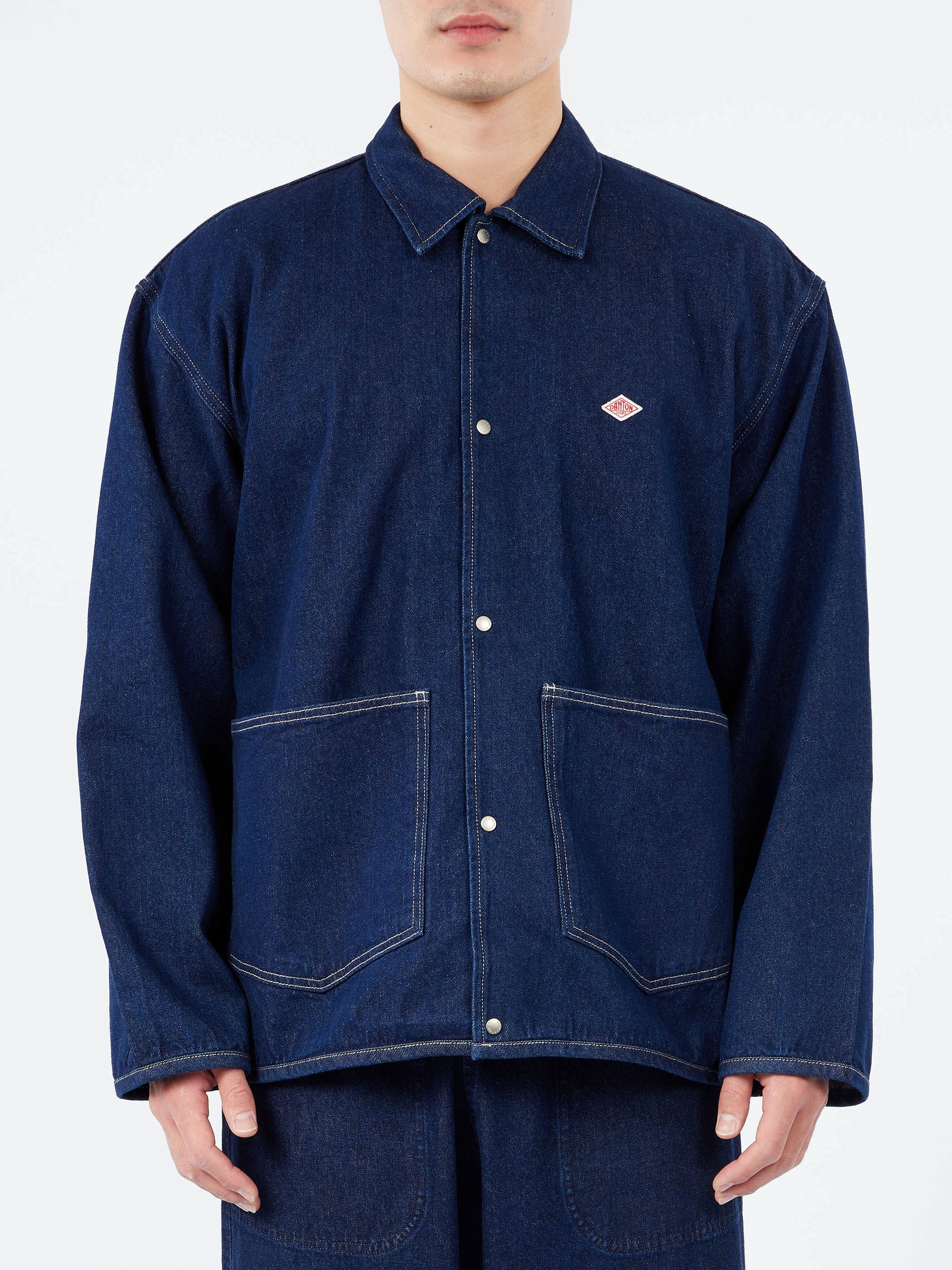 Danton - Coverall Shirt in Indigo – gravitypope