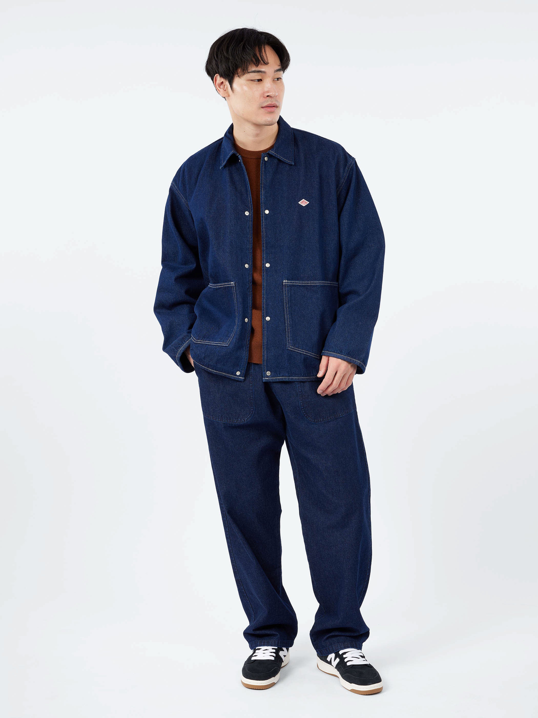 Danton - Coverall Shirt in Indigo – gravitypope