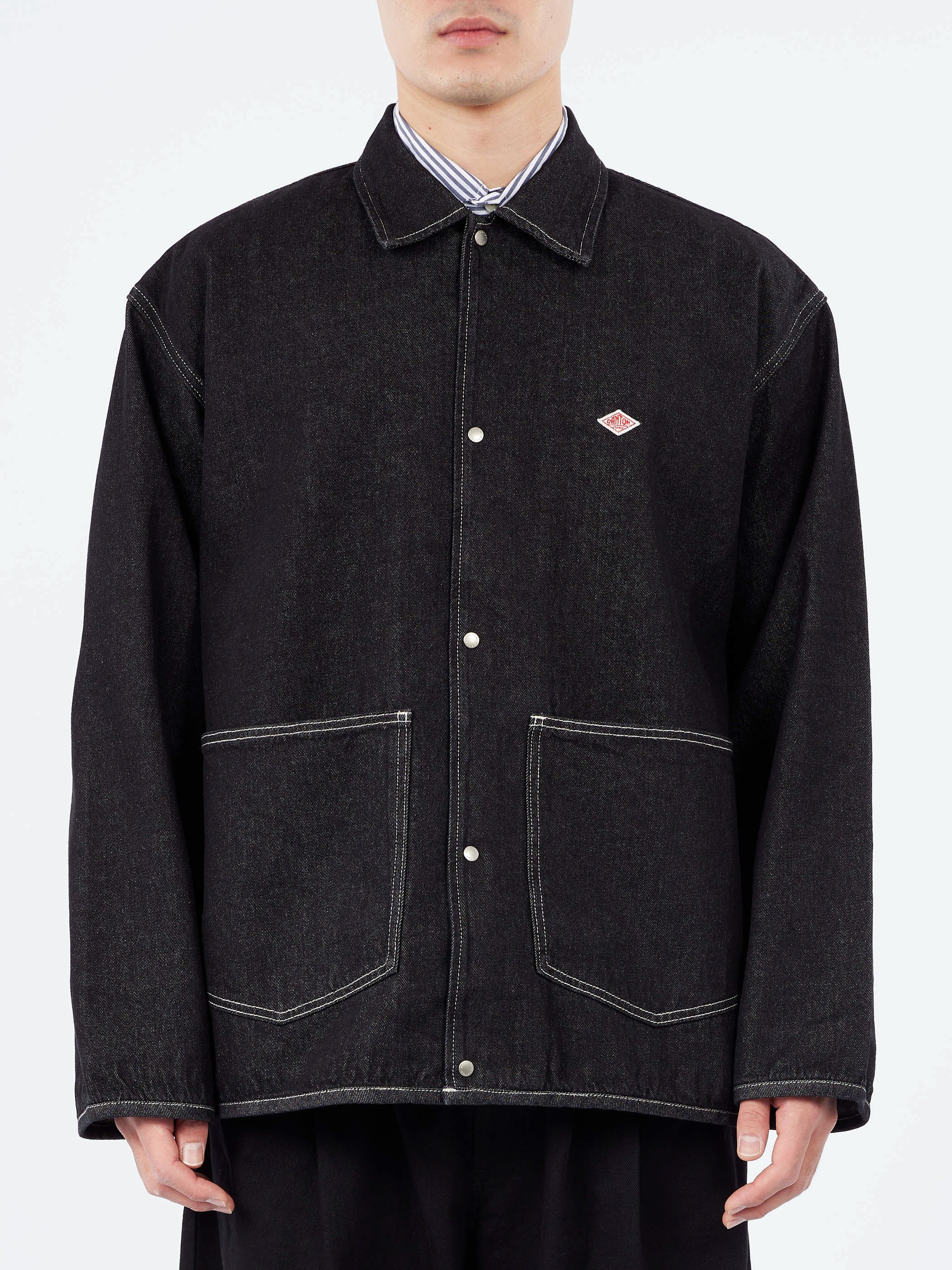 Danton - Coverall Shirt in Black – gravitypope