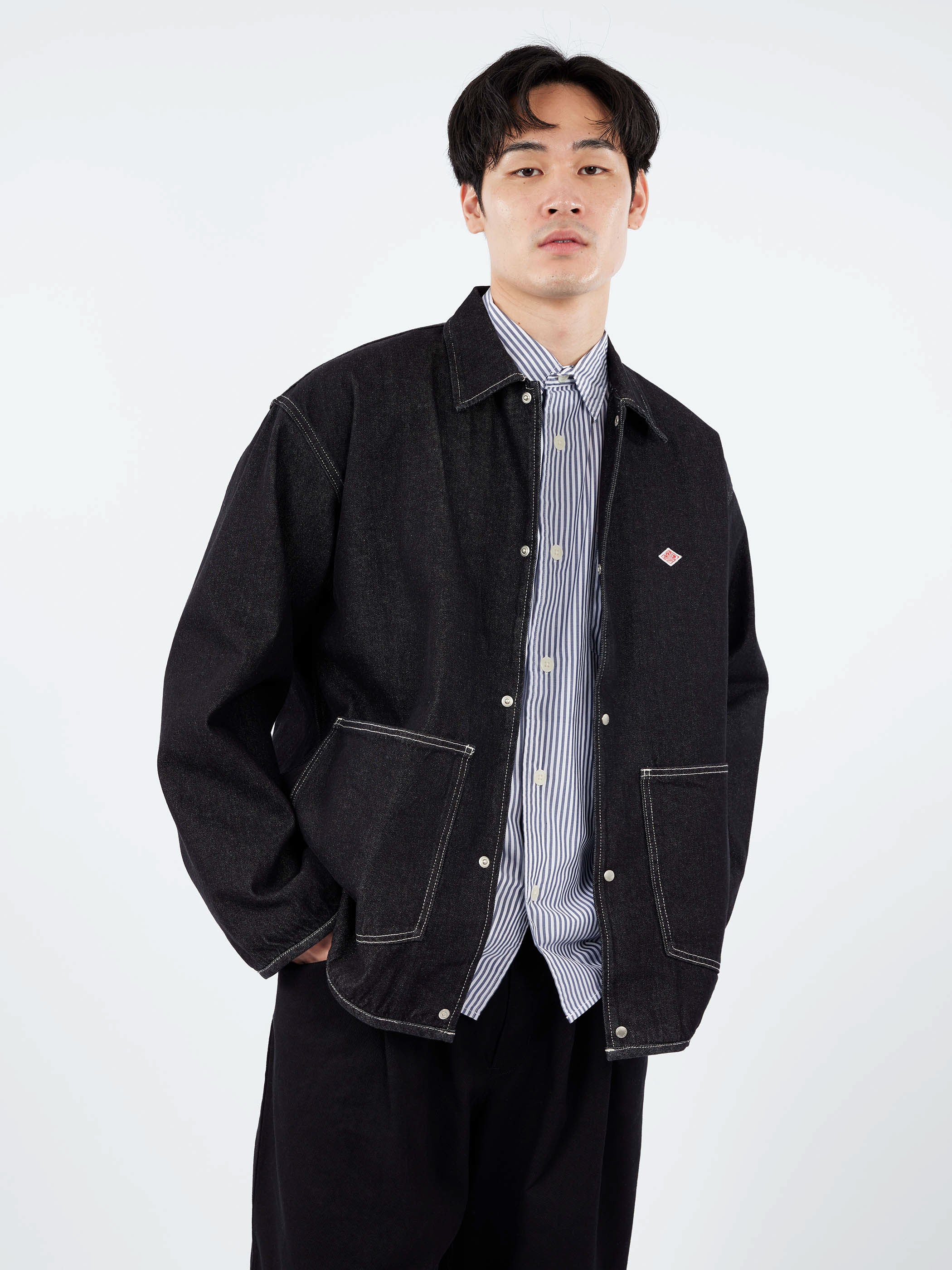 Danton - Coverall Shirt in Black – gravitypope