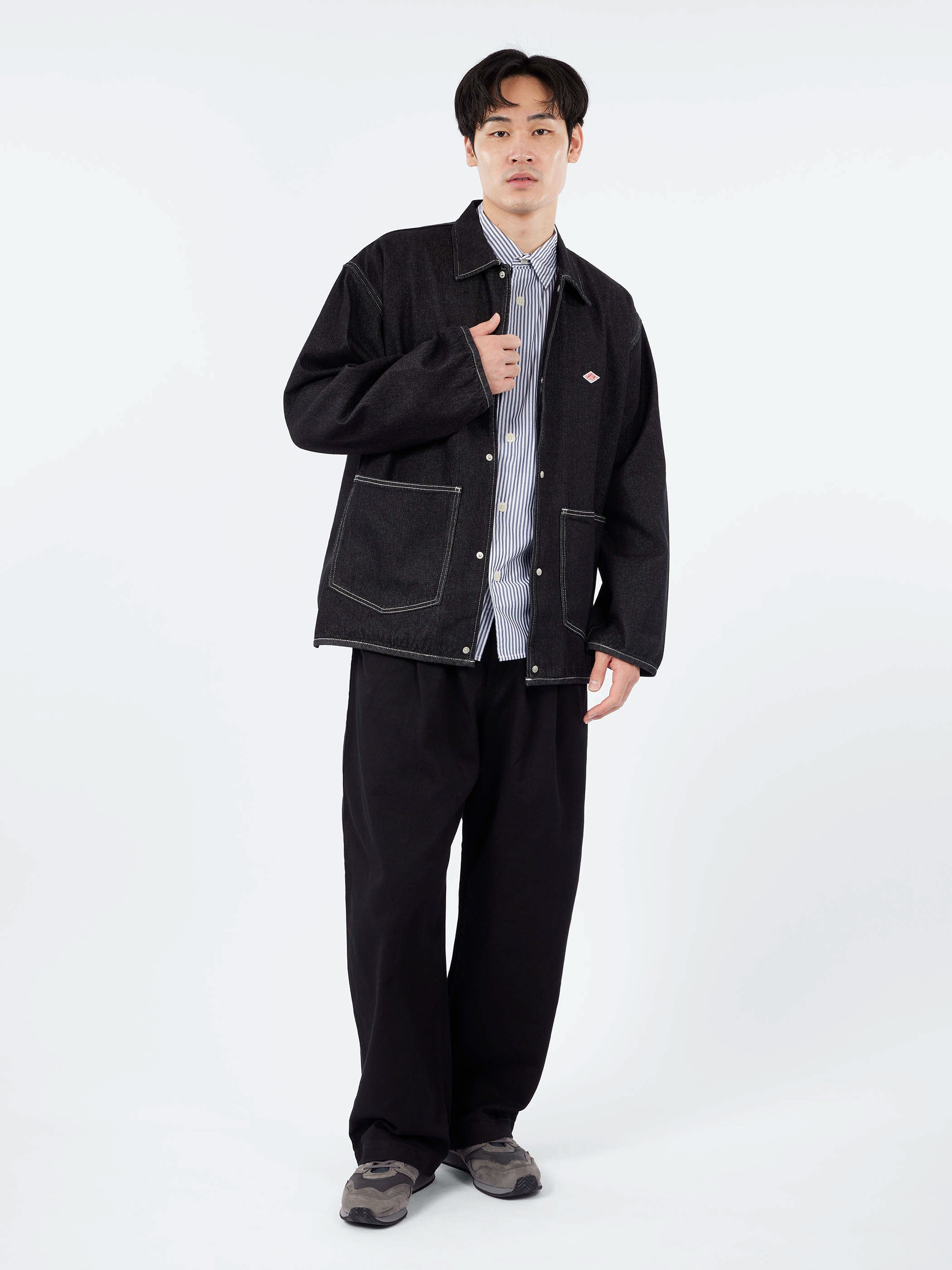 Danton - Coverall Shirt in Black – gravitypope