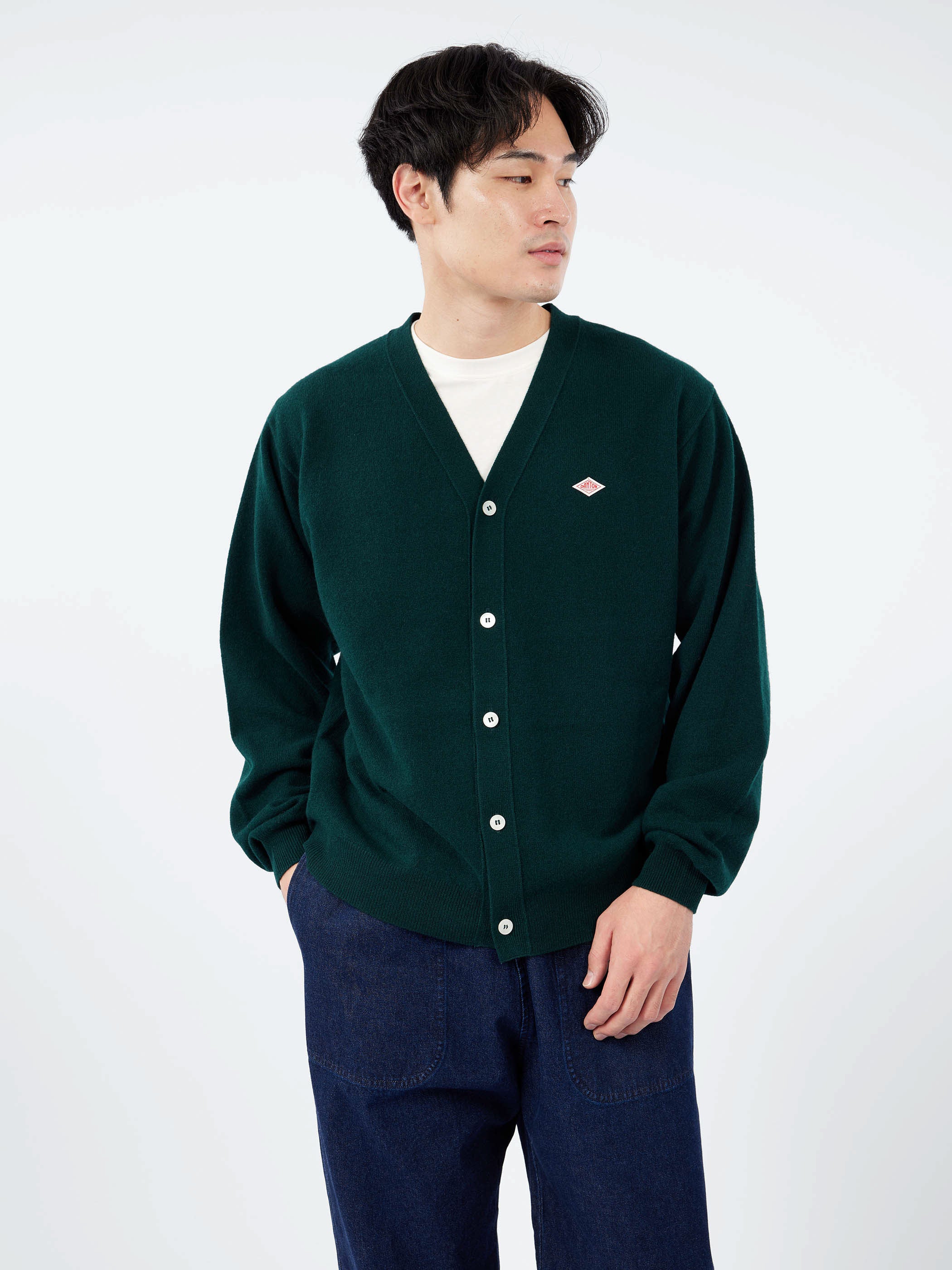 Lambswool V-Neck Cardigan