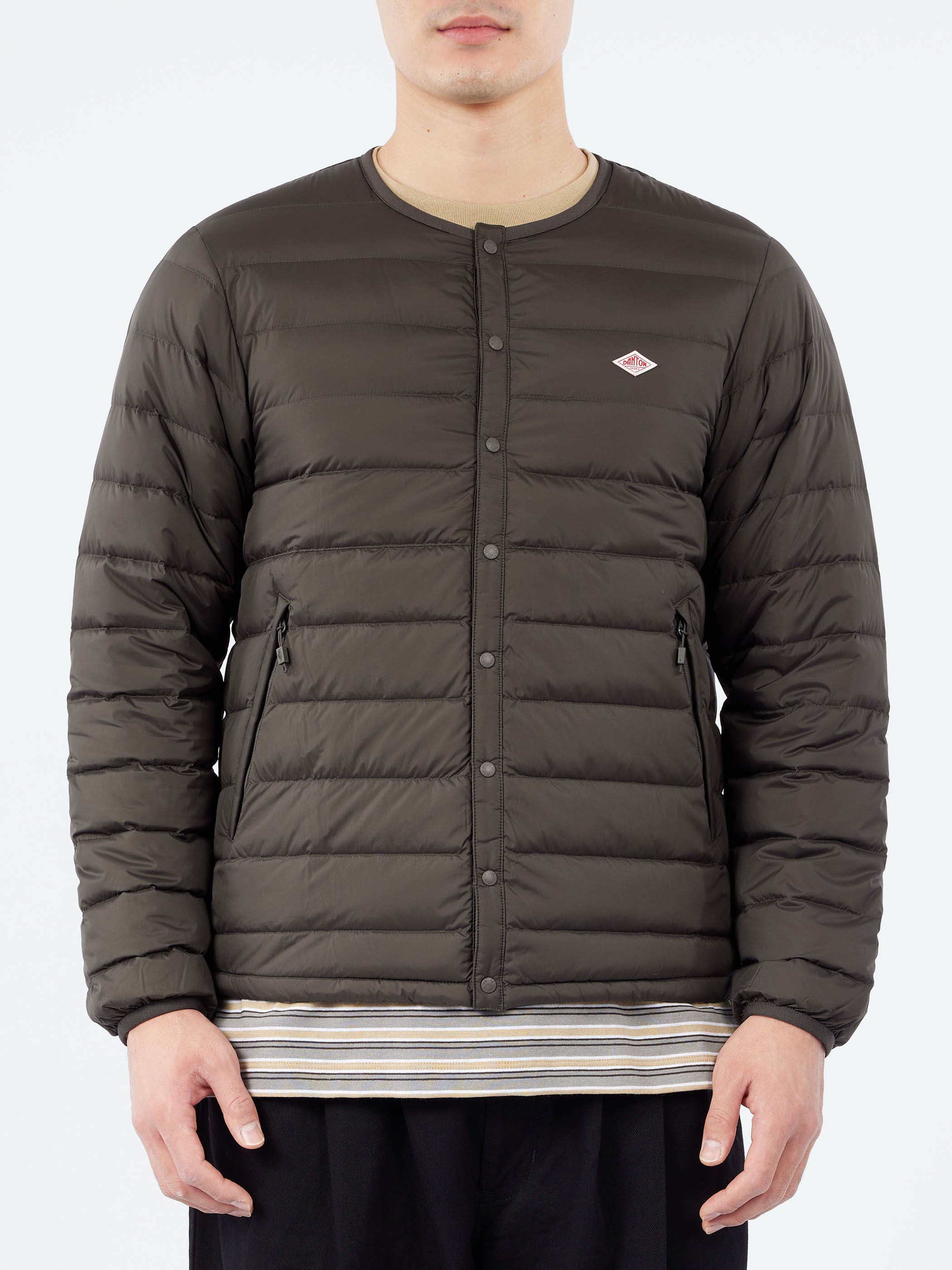 Danton - Inner Down Jacket in Olive – gravitypope