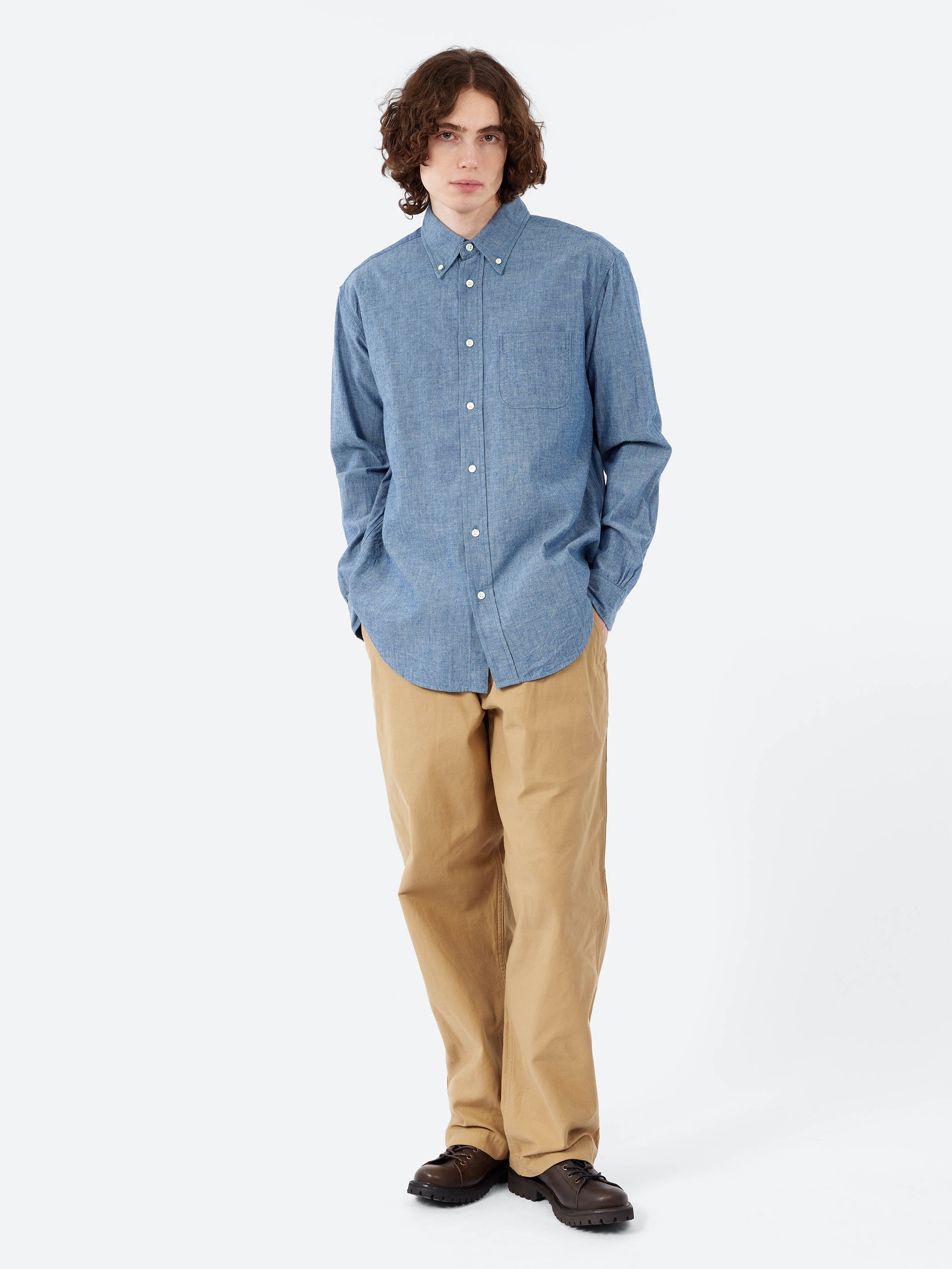 Chambray B.D. Shirt