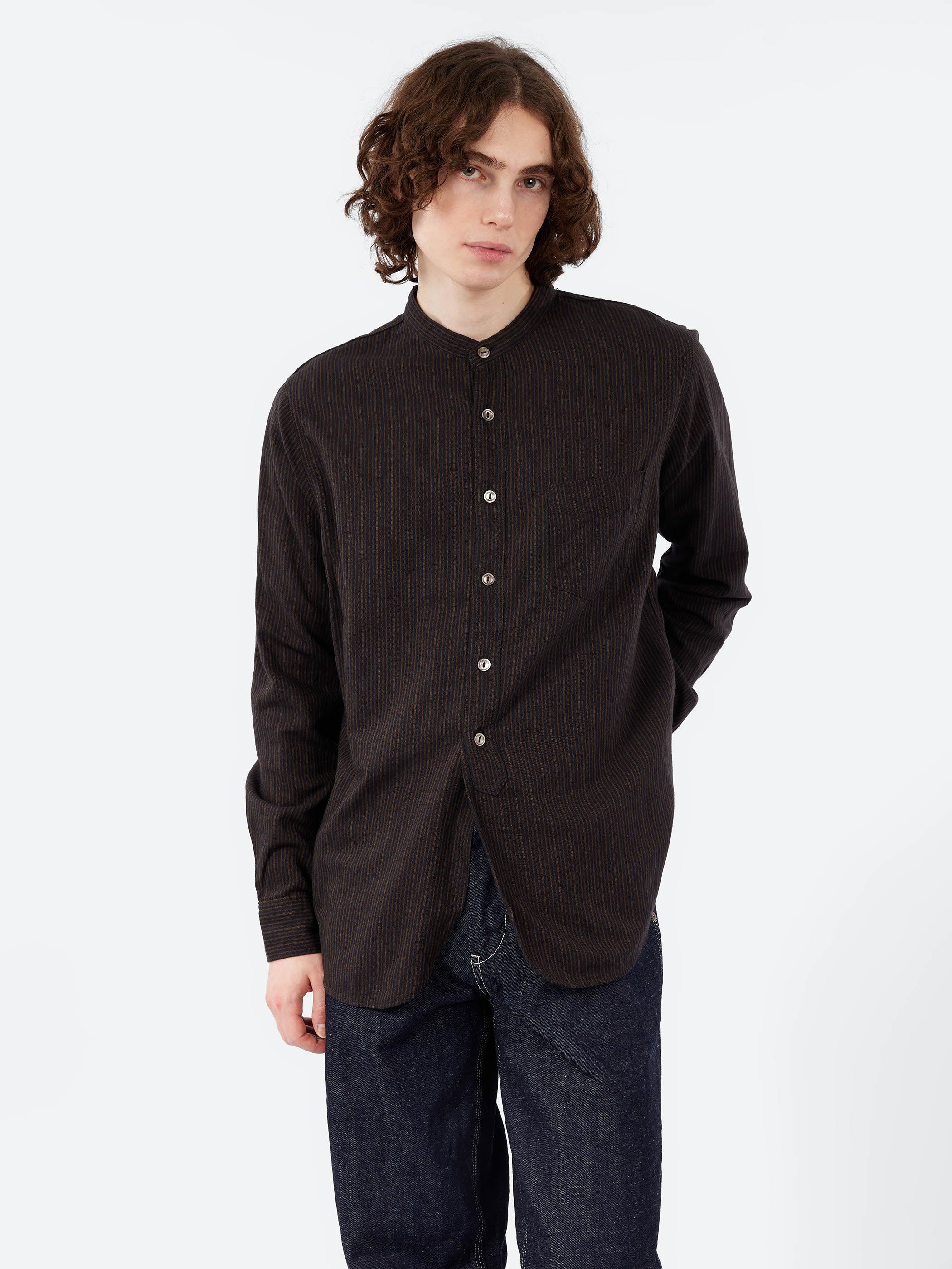 Band Collar Shirt