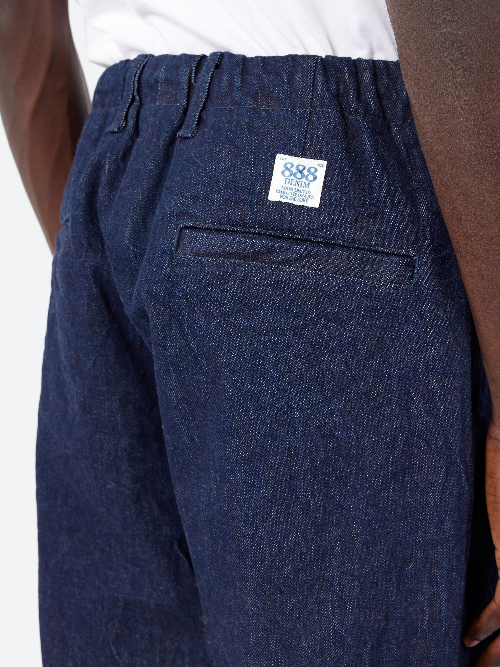 F.O.B. Factory - Denim Track Pants in One Wash – gravitypope
