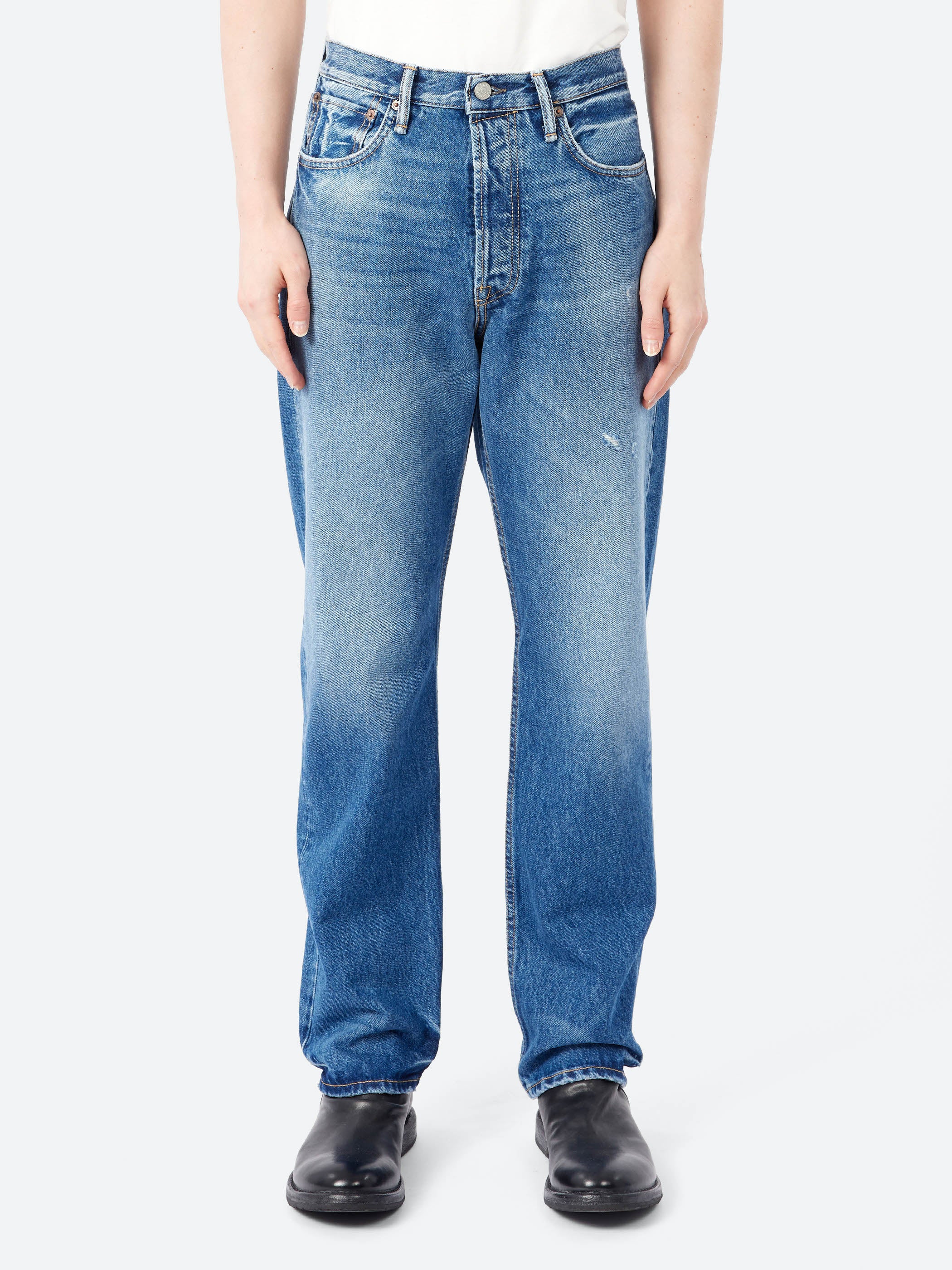 Acne Studios - 1996 Regular Fit Jeans in Vintage Blue – gravitypope