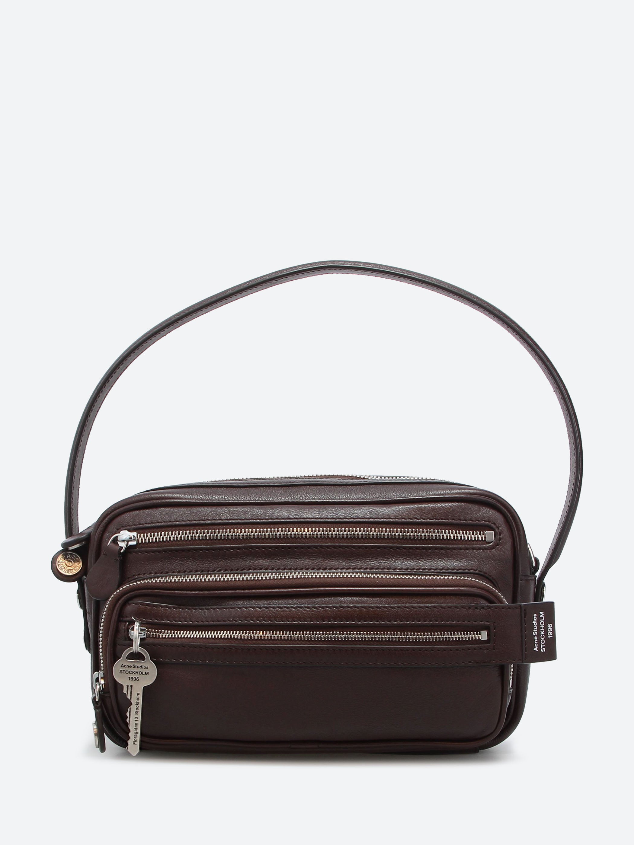 Acne Studios - Camero Party Shoulder Bag in Chocolate – gravitypope