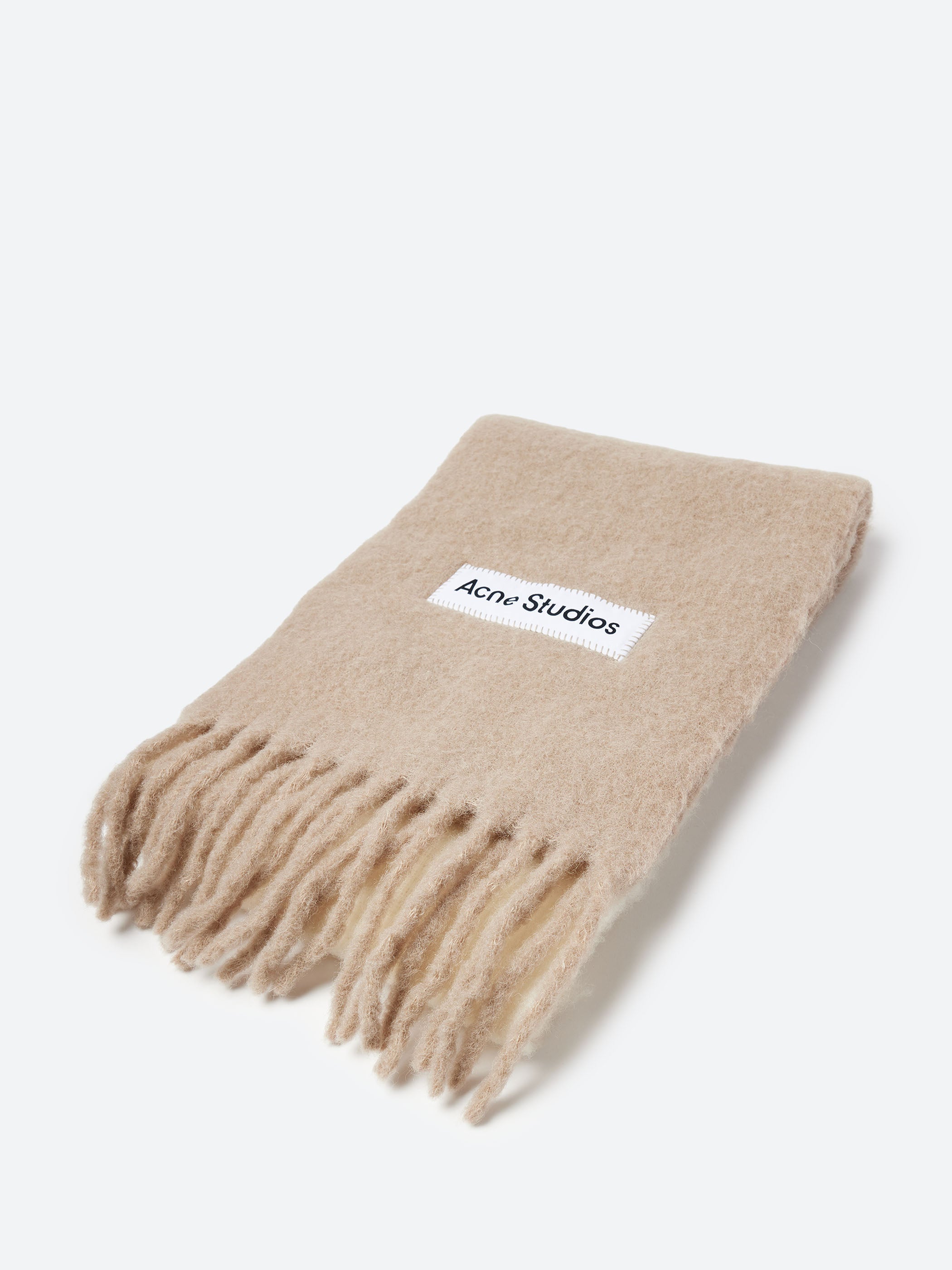 Wool Fringe Scarf