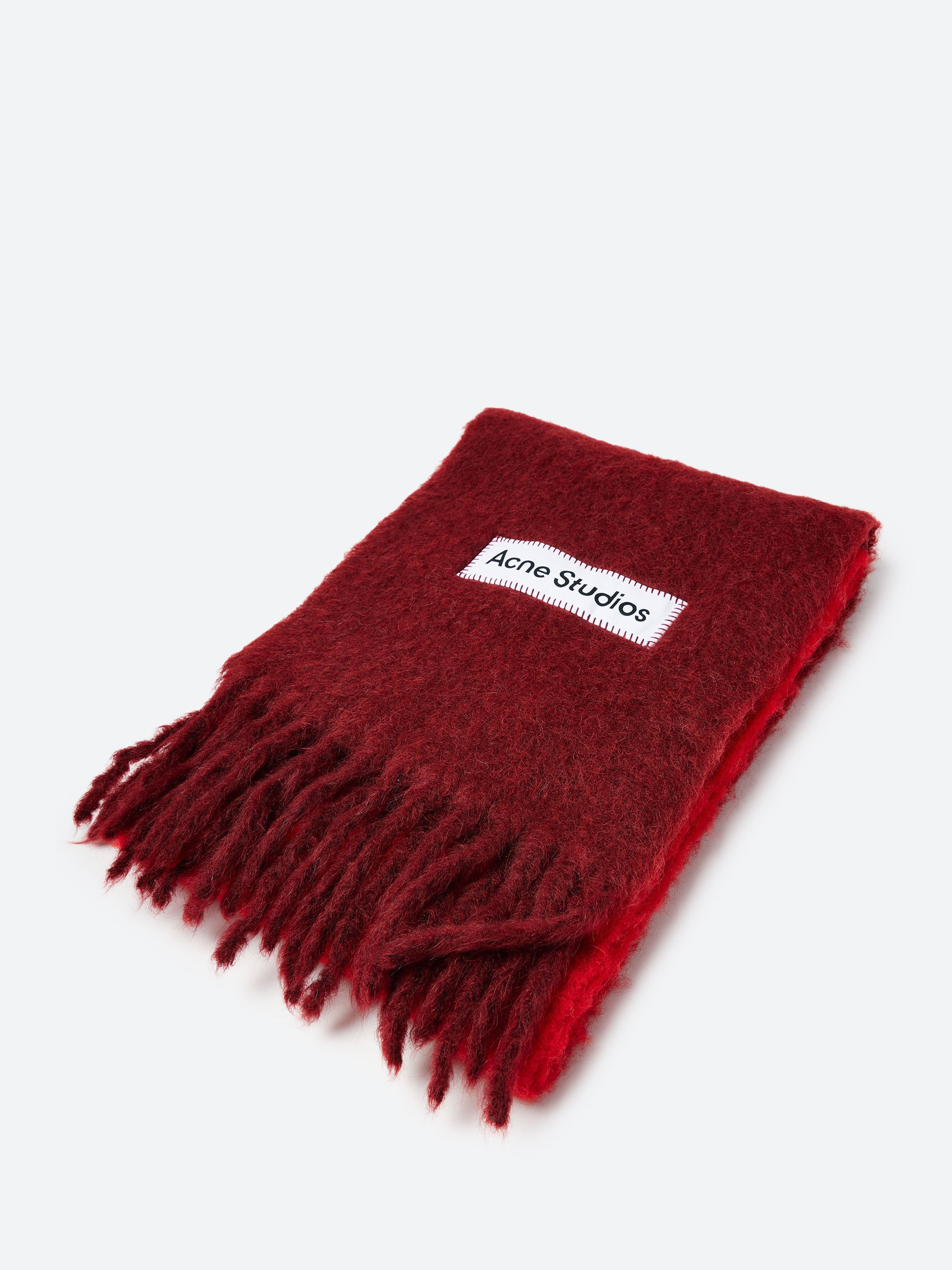 Wool Fringe Scarf