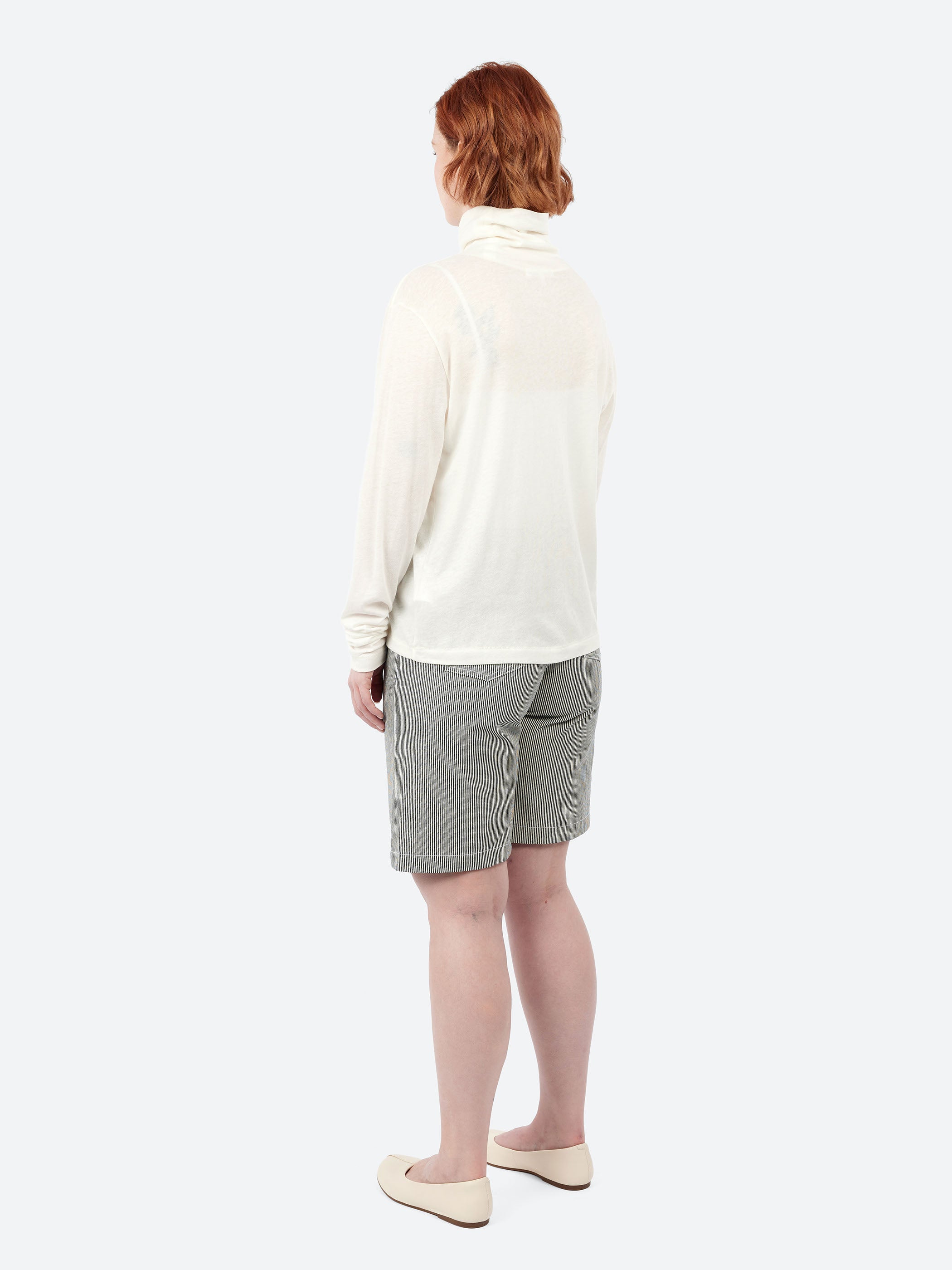 Premium Cotton and Cashmere Turtleneck