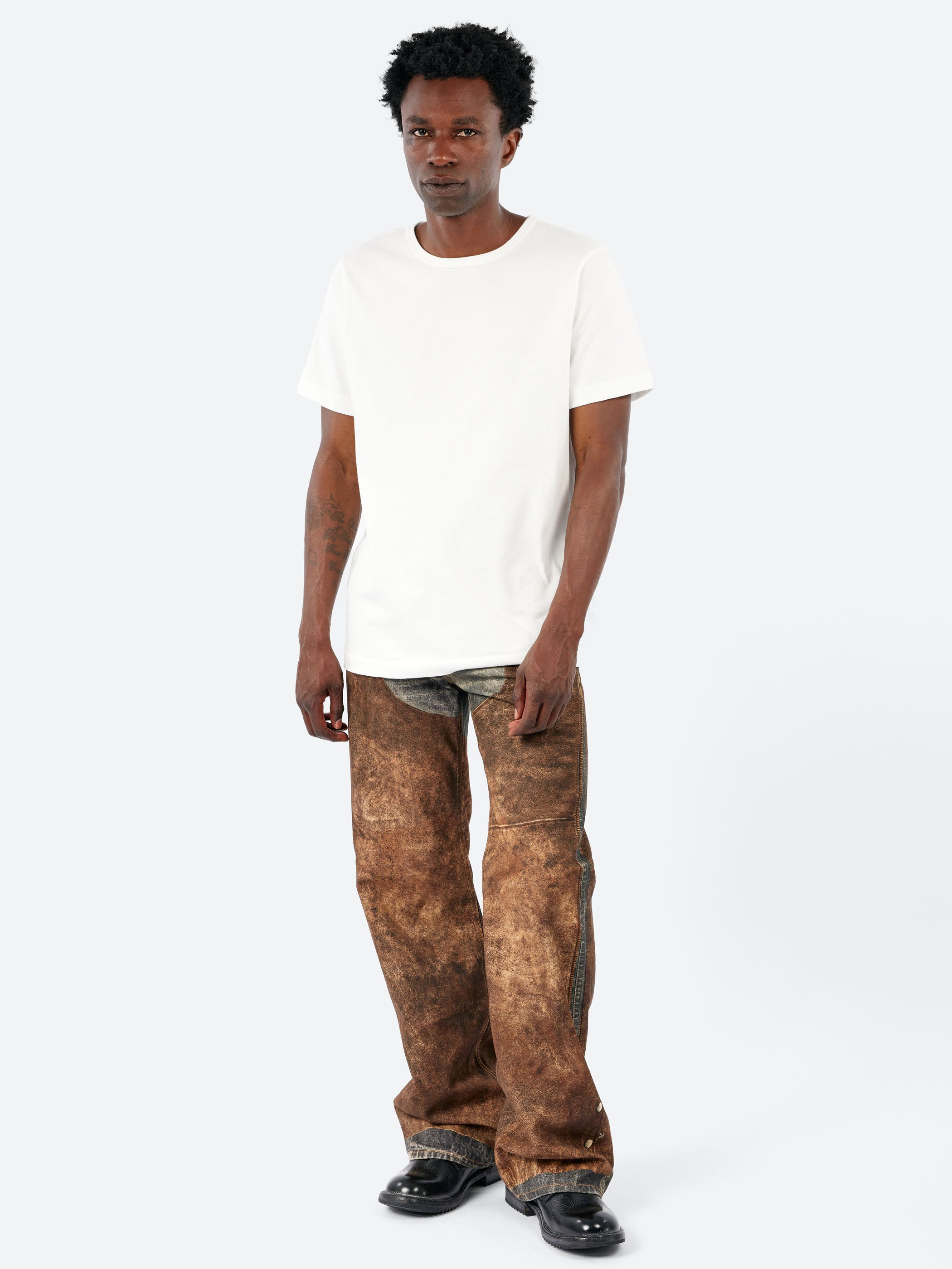 Regular Fit Printed Jeans