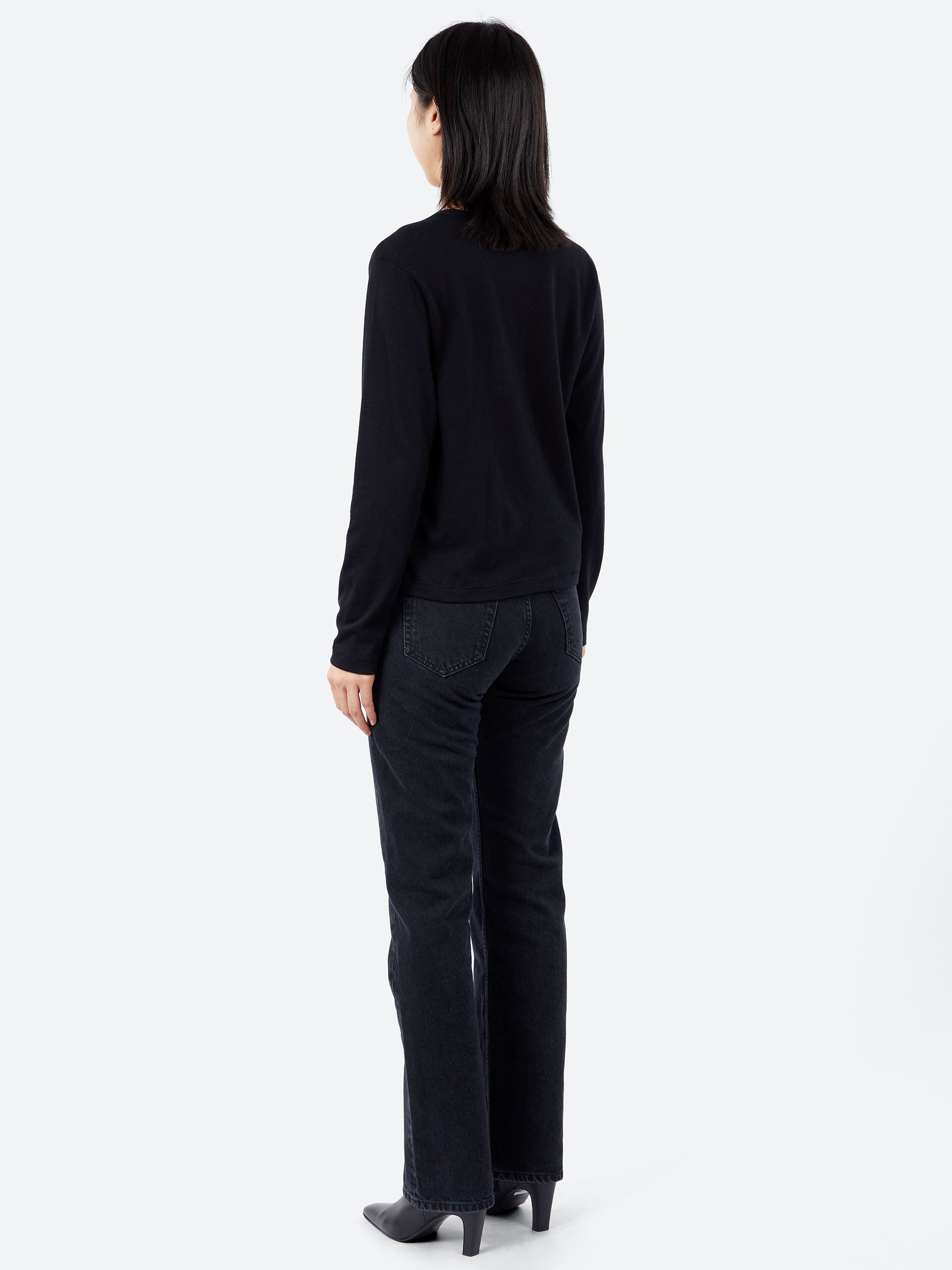 Premium Cotton-Cashmere Women's Longsleeve