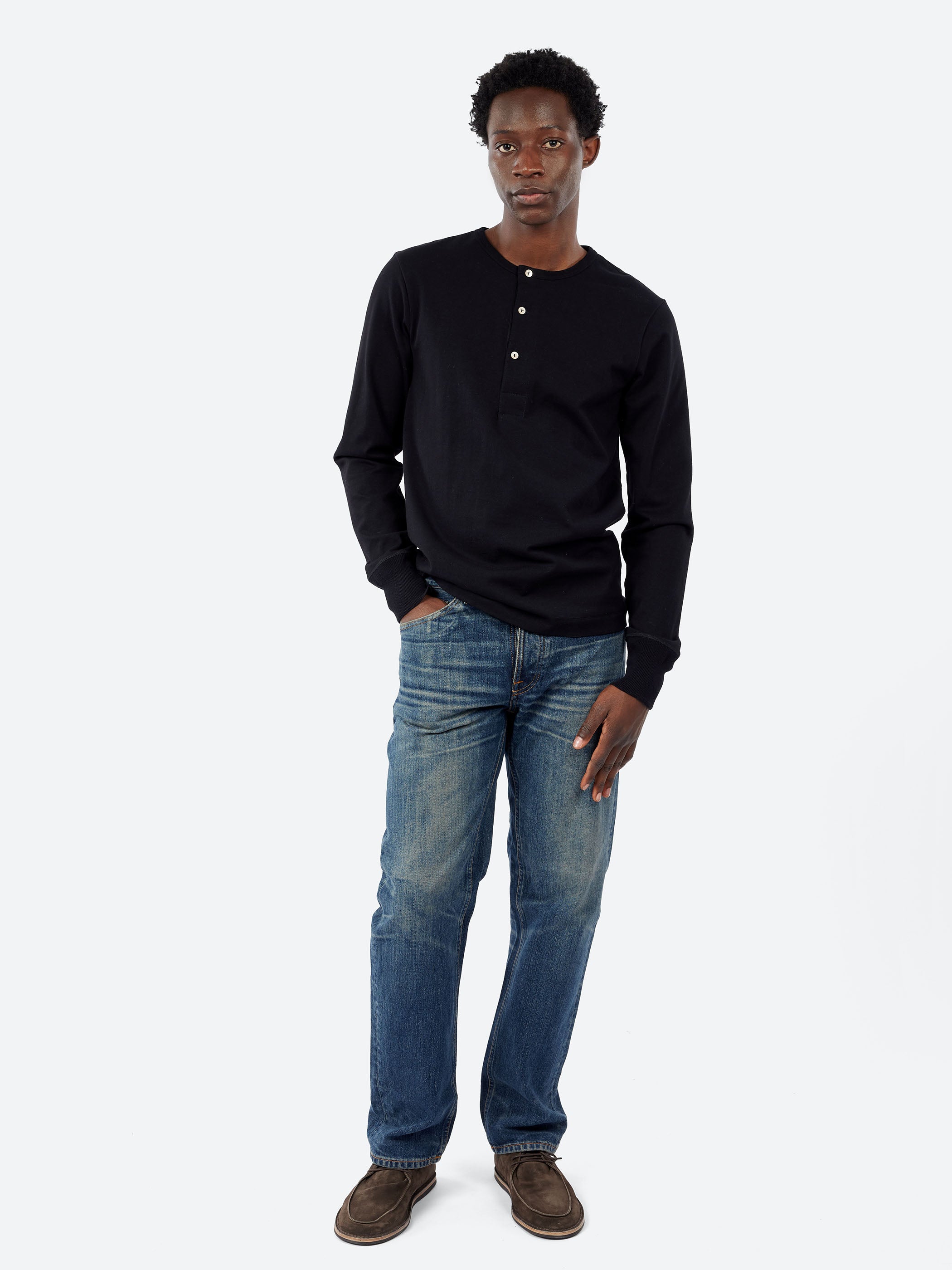 Classic Fit Long Sleeve Henley