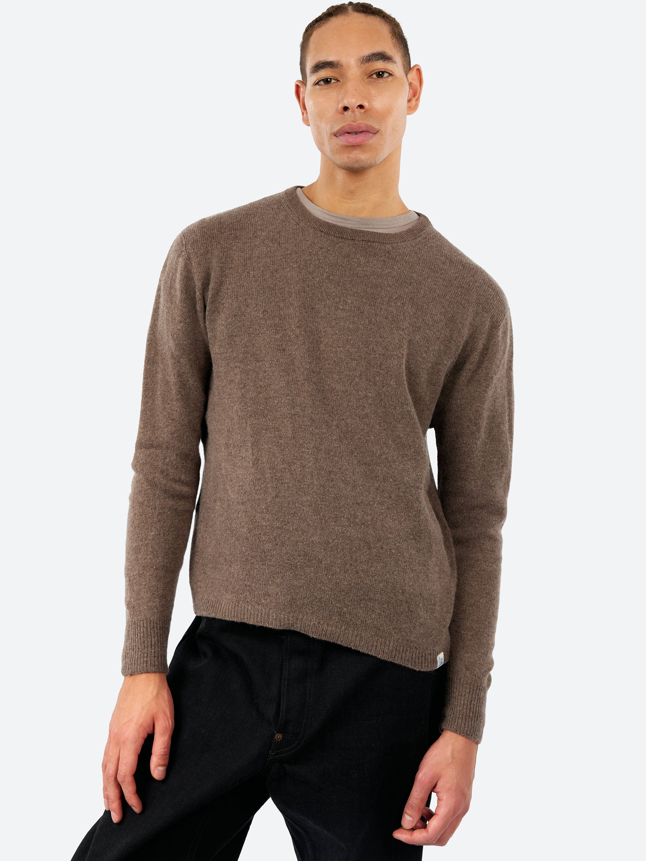Lightweight Merino Wool-Cashmere-Silk Sweater