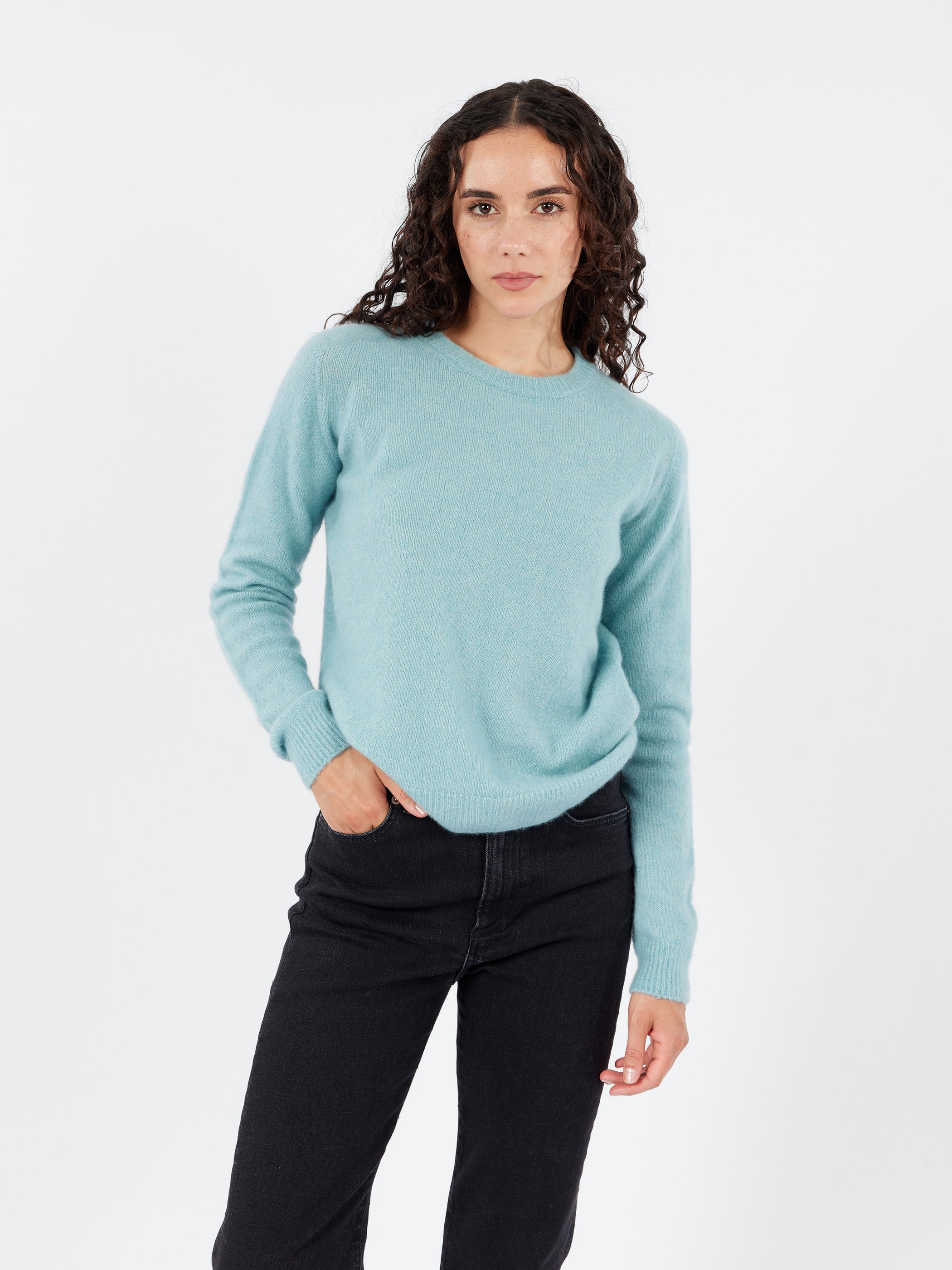 Cashmere and Silk Crewneck