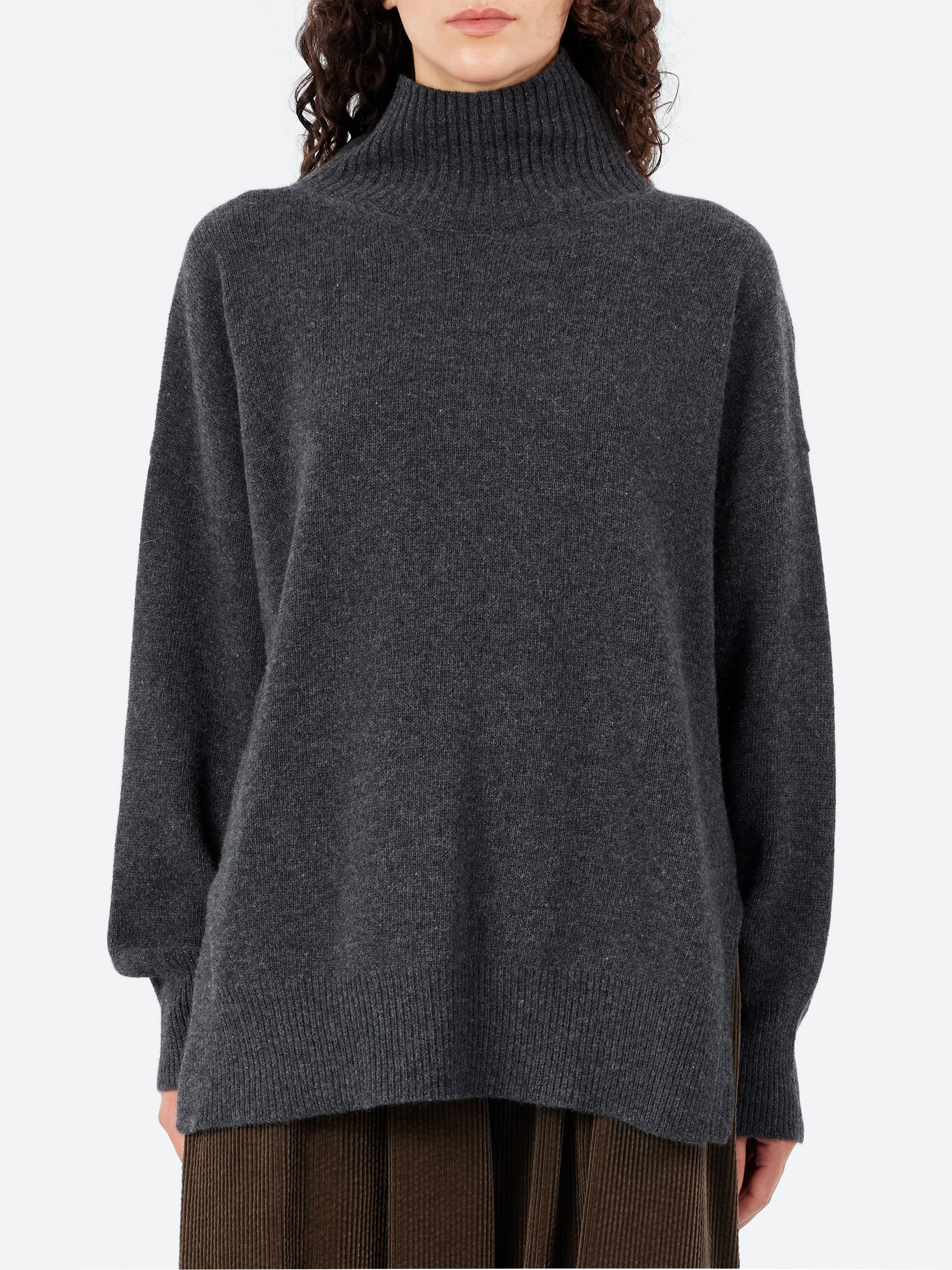 Open Sides Turtleneck