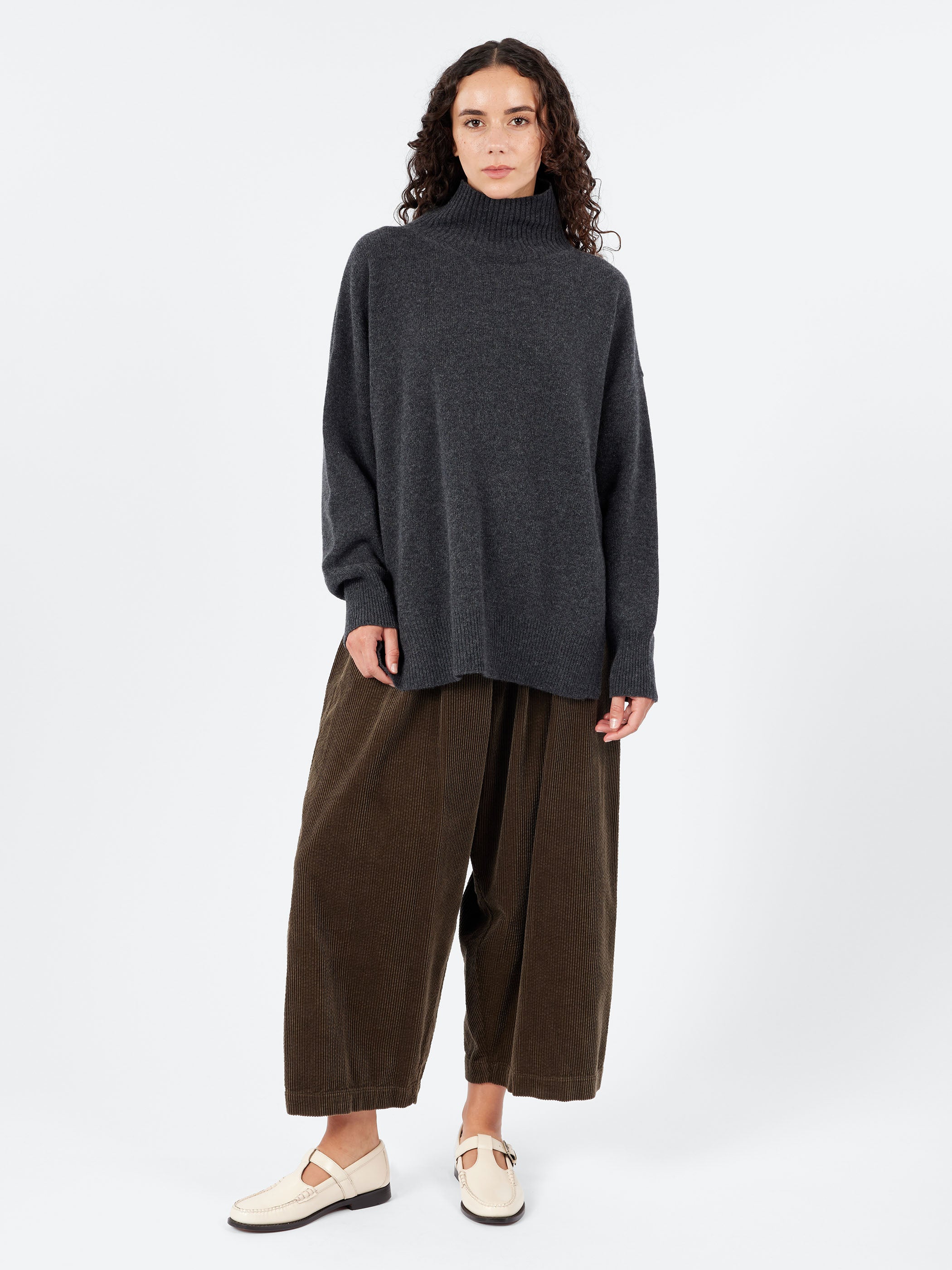 Open Sides Turtleneck