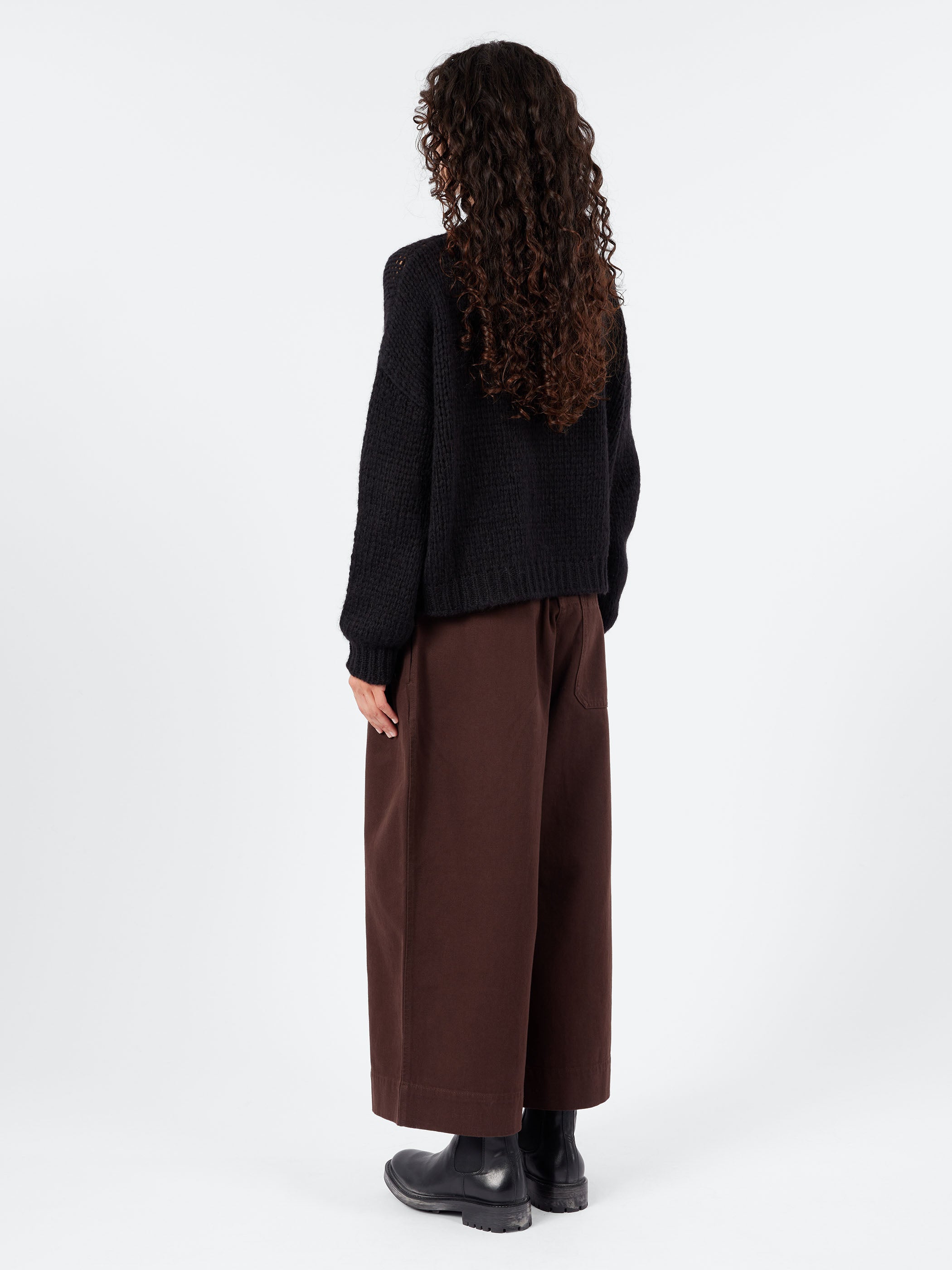 Alpaca V-Neck Sweater