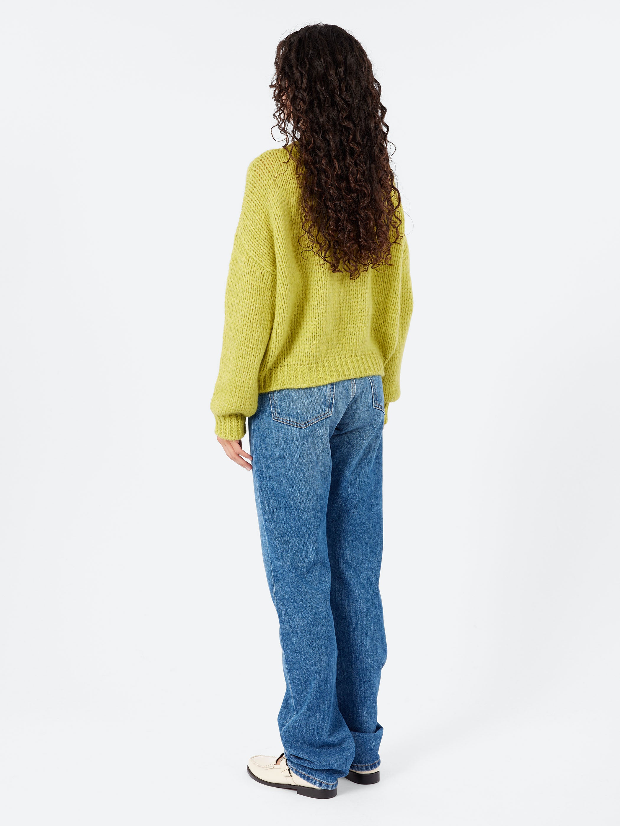 Alpaca V-Neck Sweater