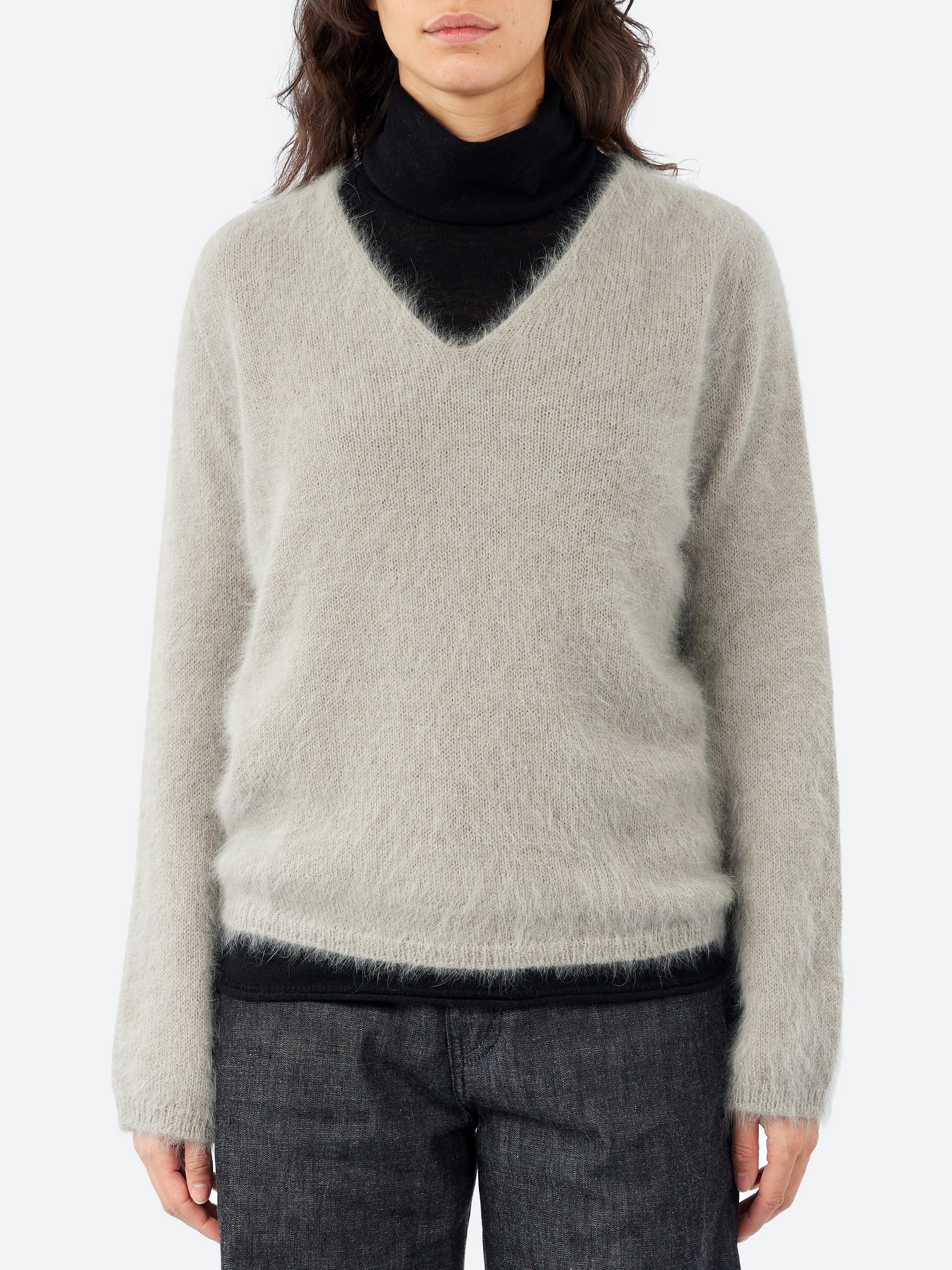 Angora Comfy V-Neck