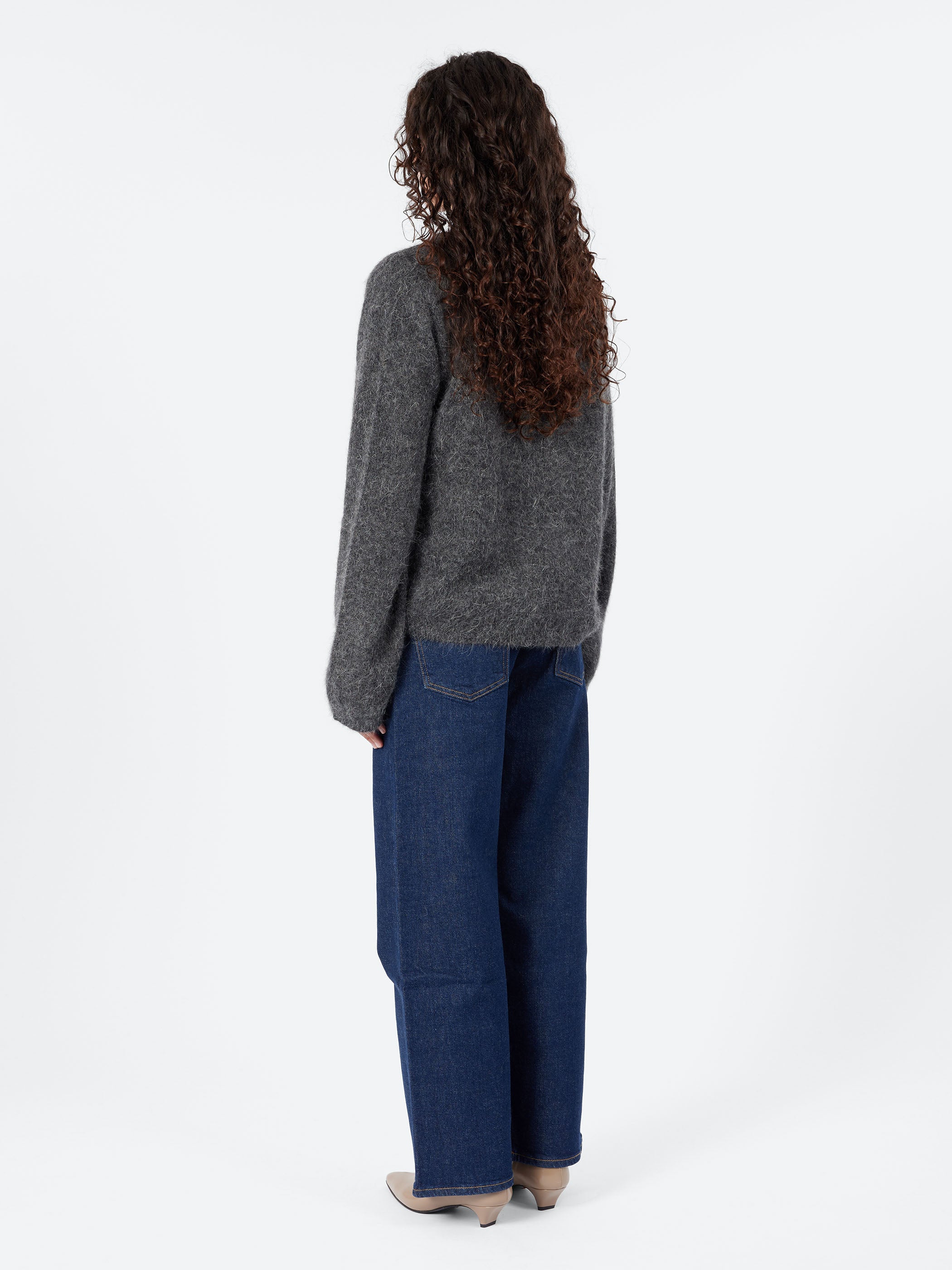 Angora Comfy V-Neck
