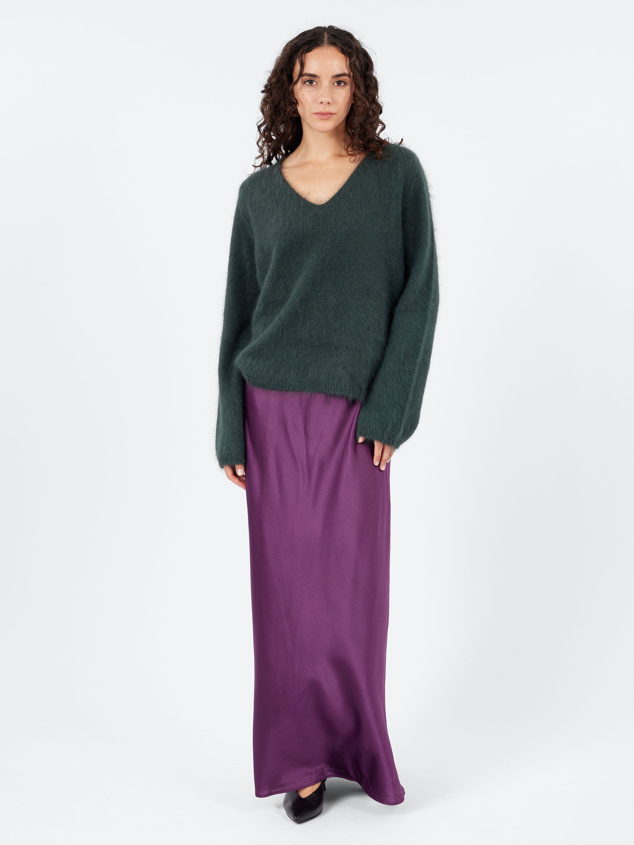 Angora Comfy V-Neck