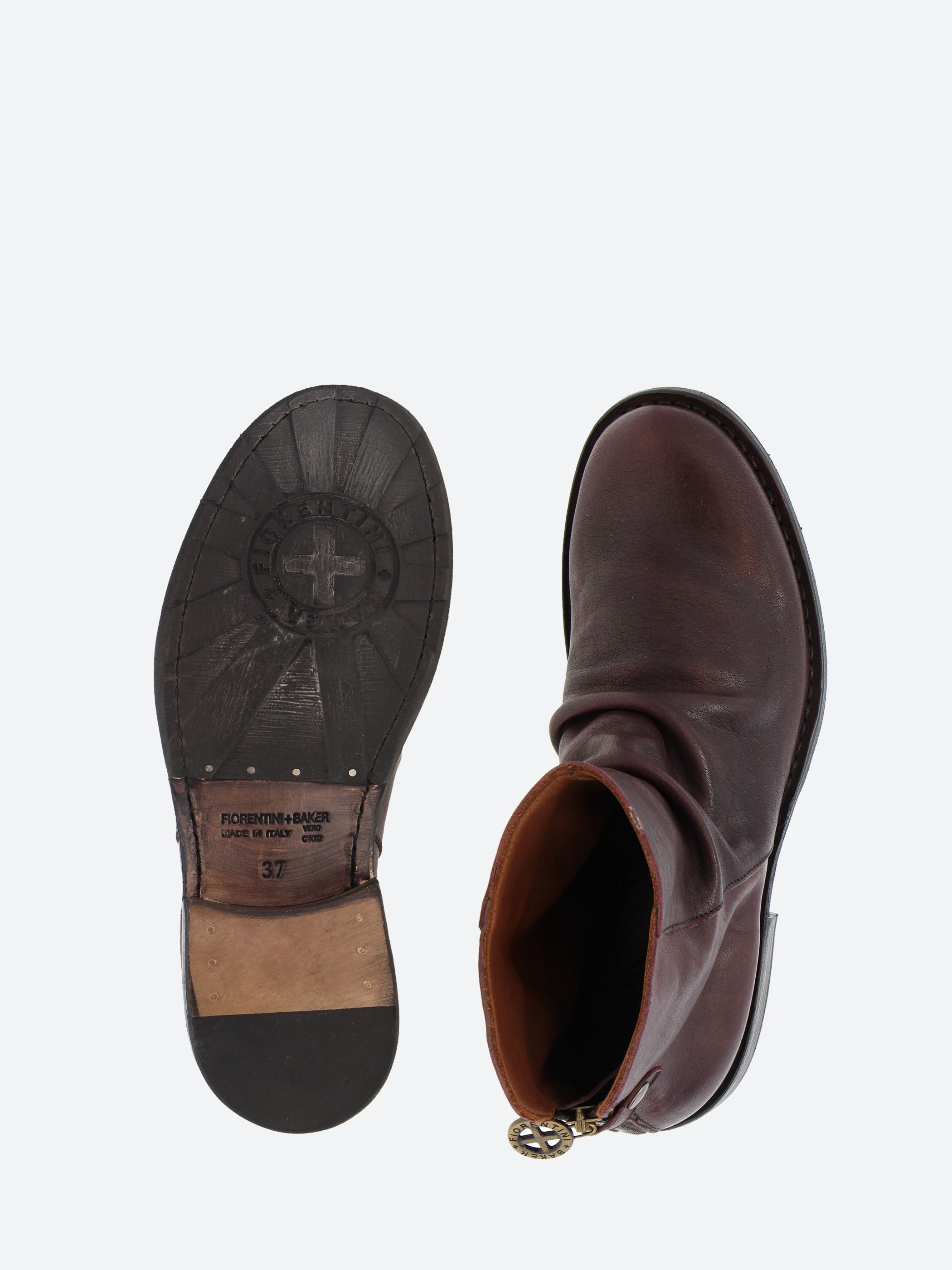 靴 FIORENTINI + BAKER MADE IN ITALY 40 Fiorentini+Baker - Elina Eternity in Bordo Kurni – gravitypope