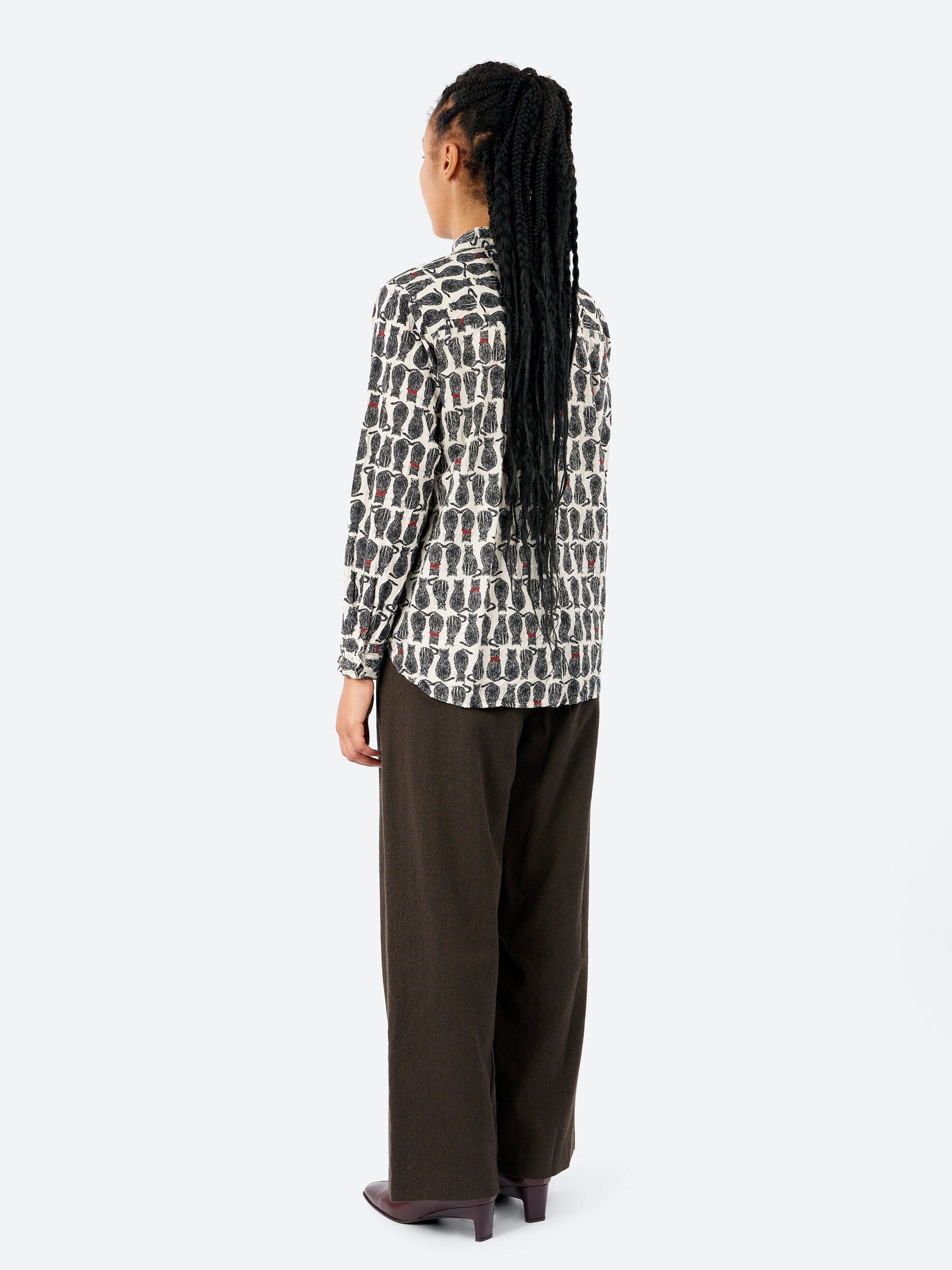 Cat Patrol Print Shirt