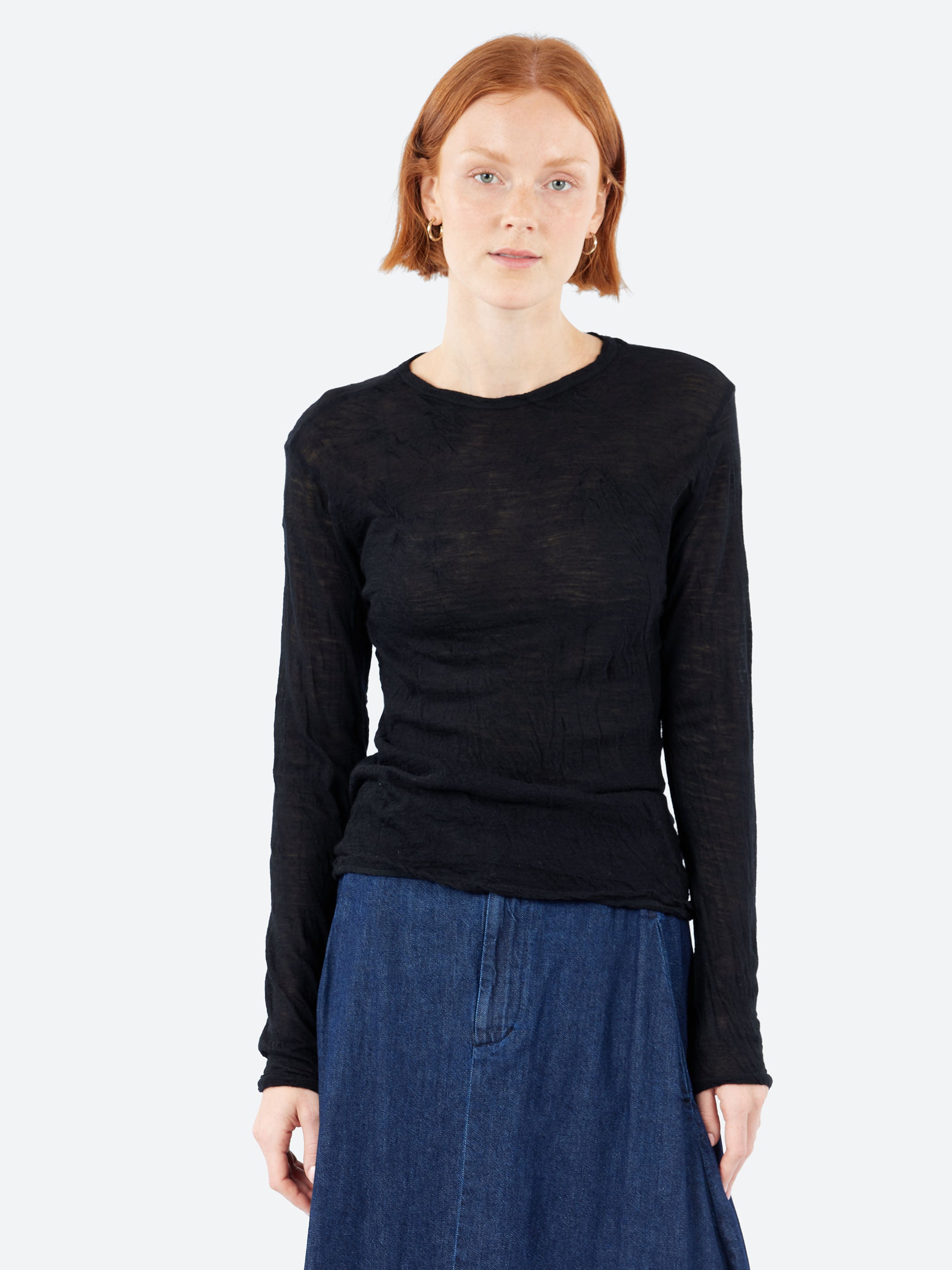 Crinkle Pullover