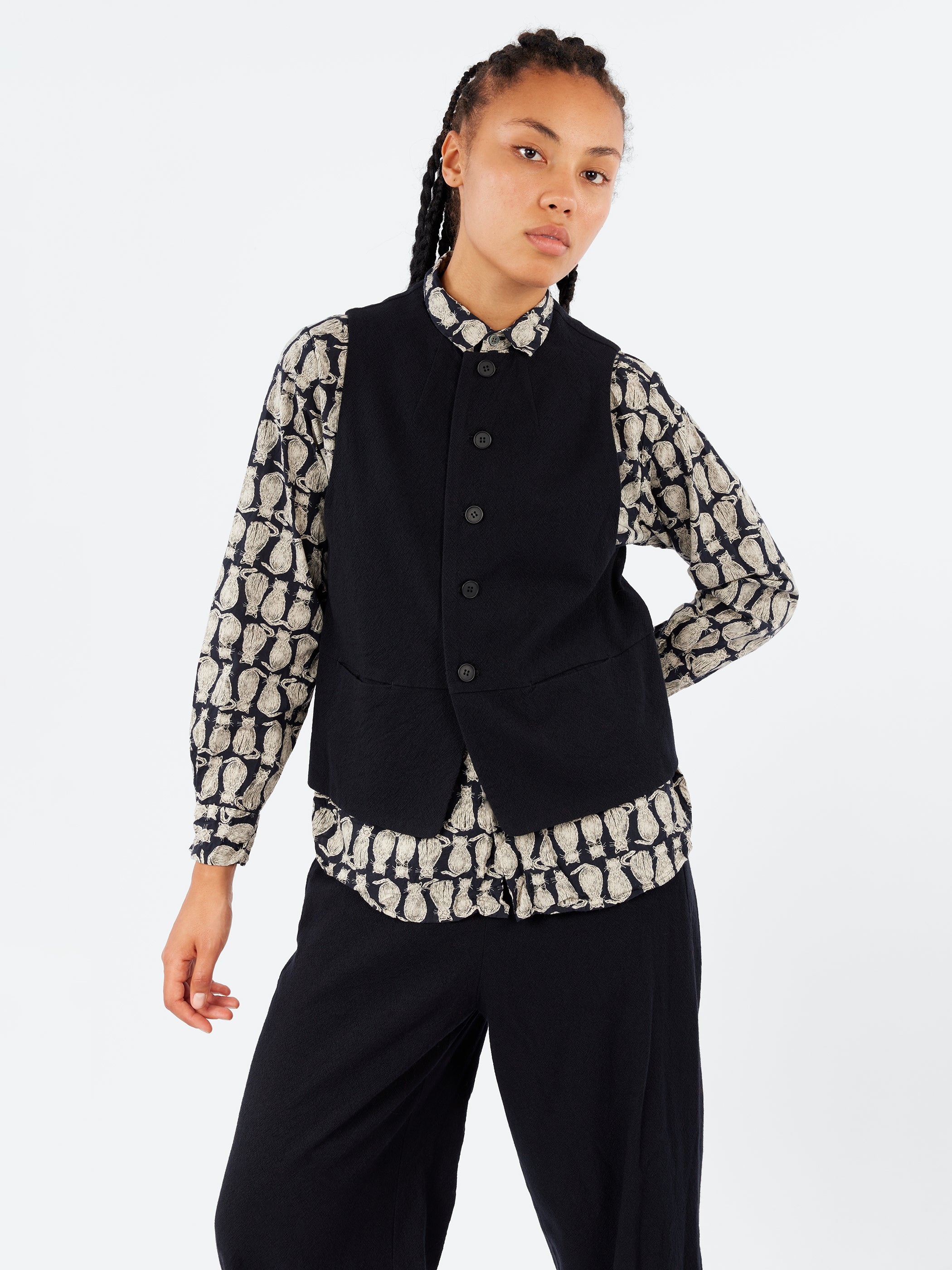 Crewneck Vest