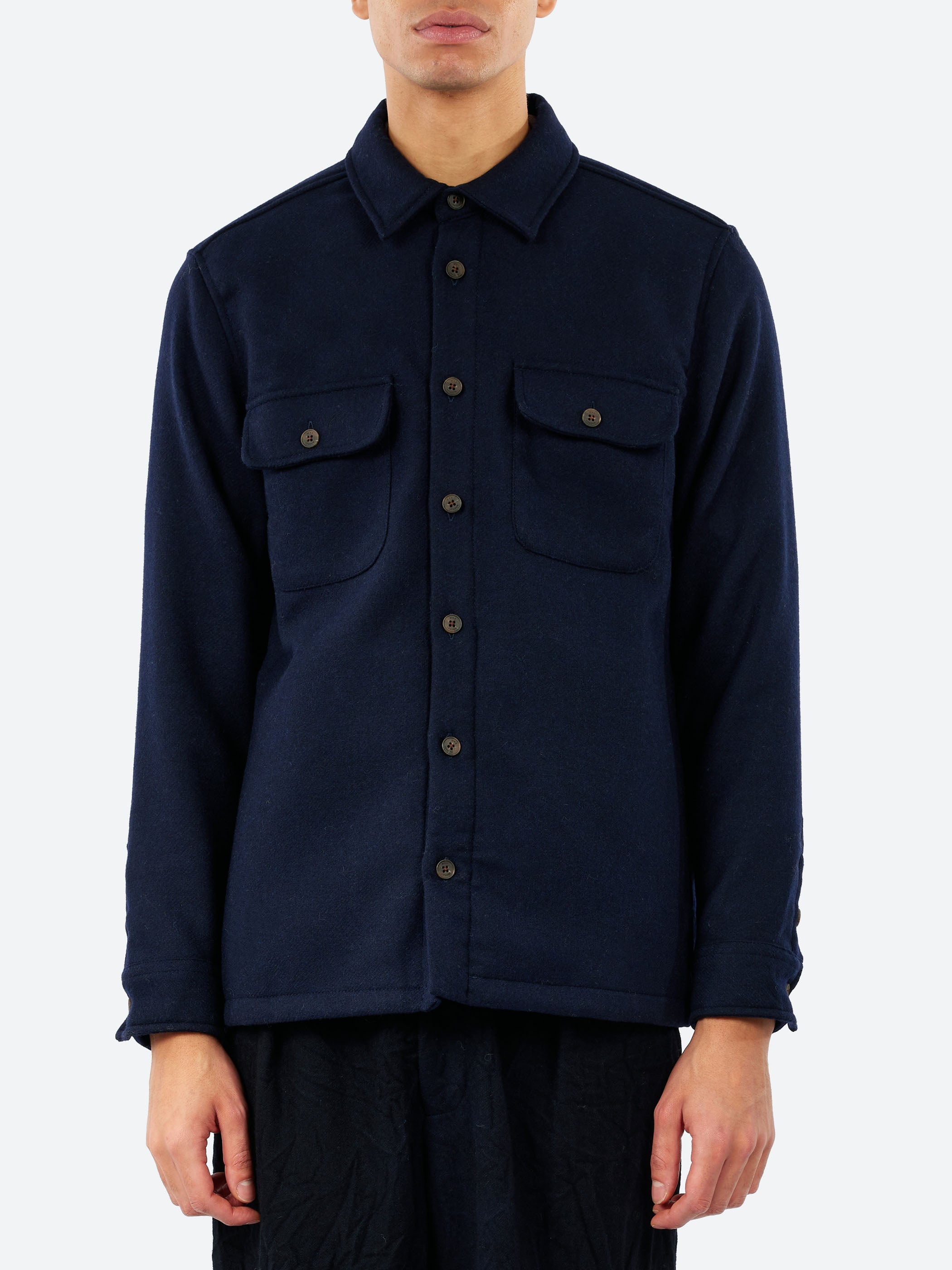 Lomond Heavy Wool Overshirt