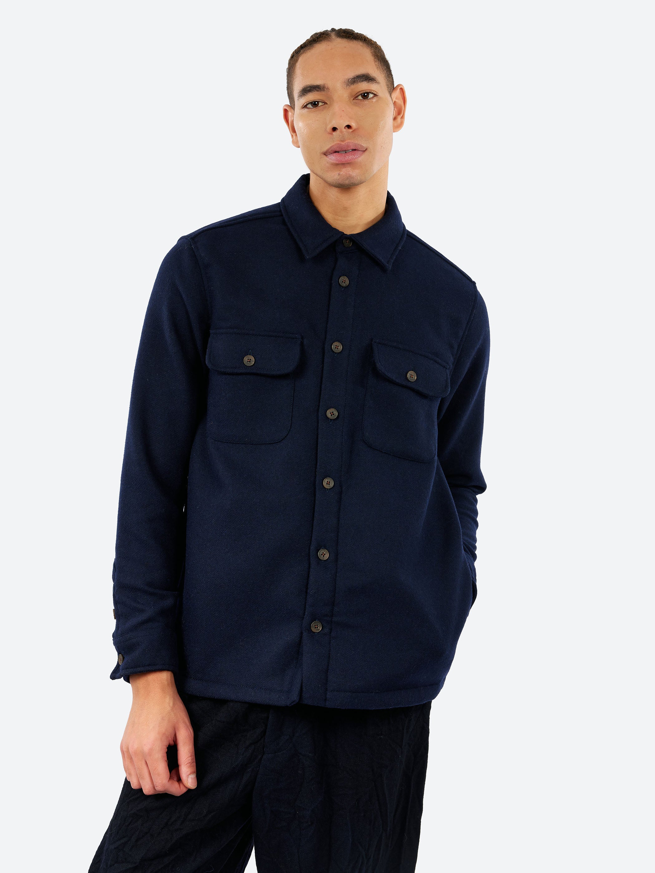 Lomond Heavy Wool Overshirt