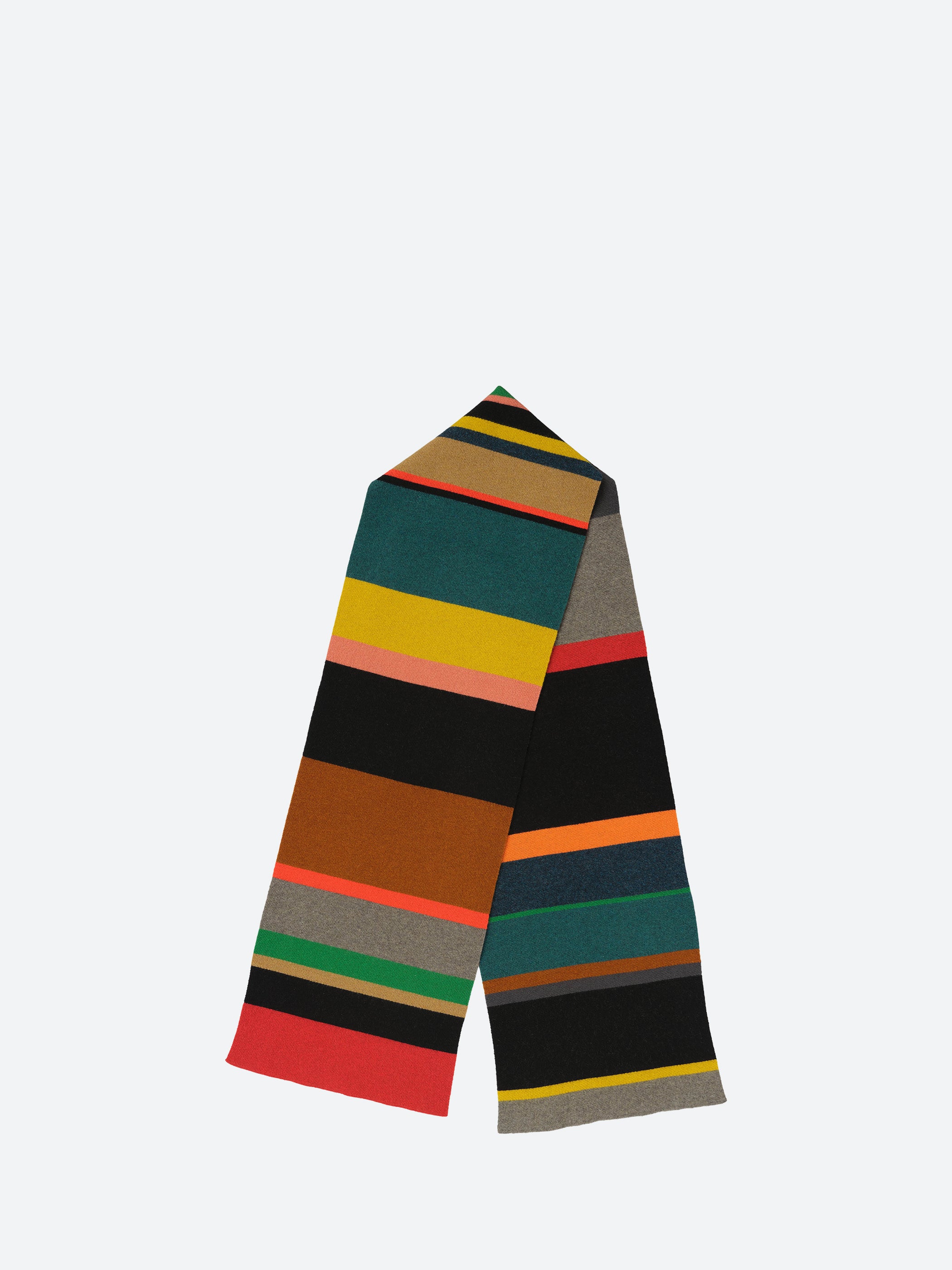 Large Uneven Stripe Scarf