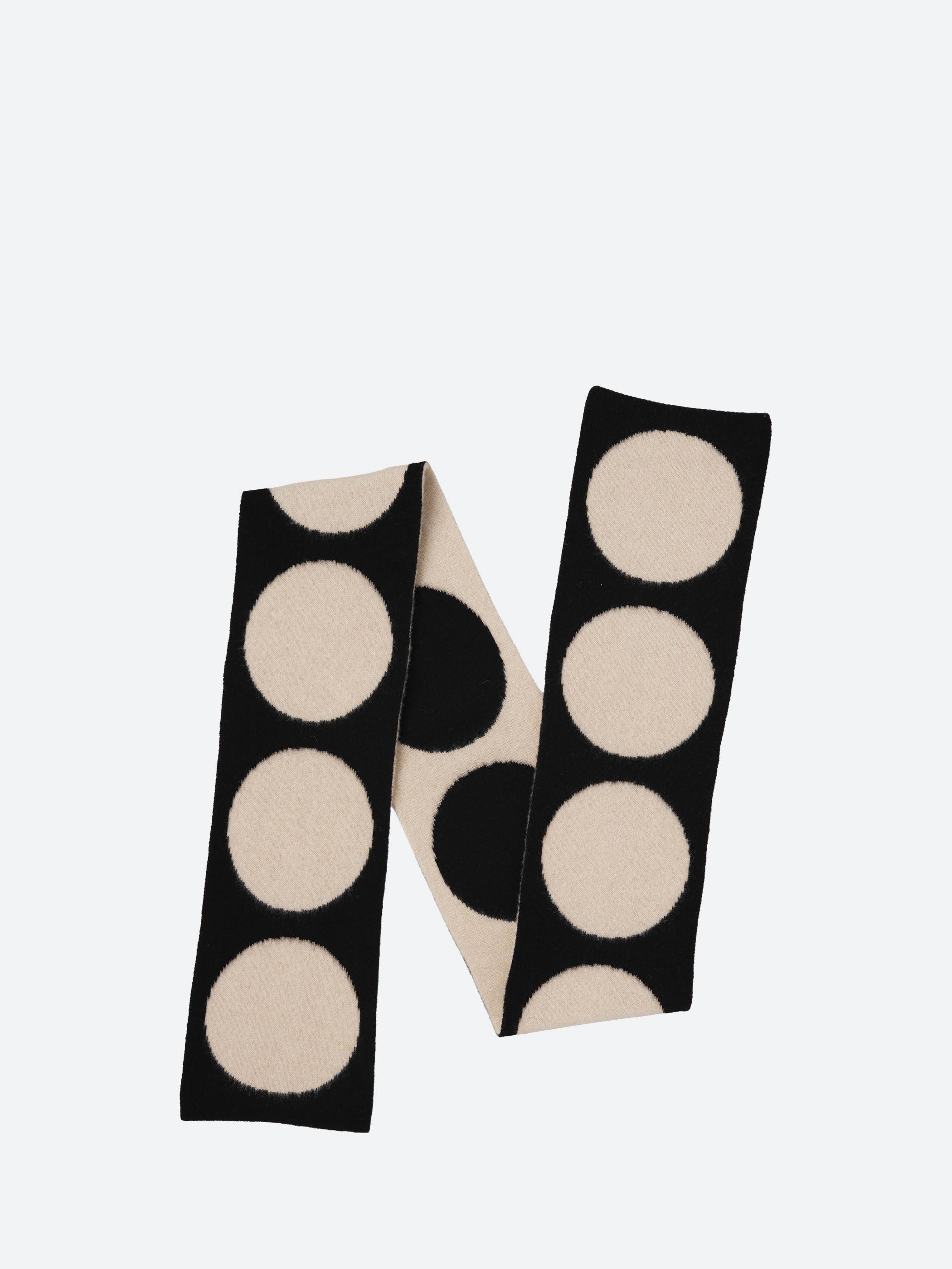Brushed Spot Scarf