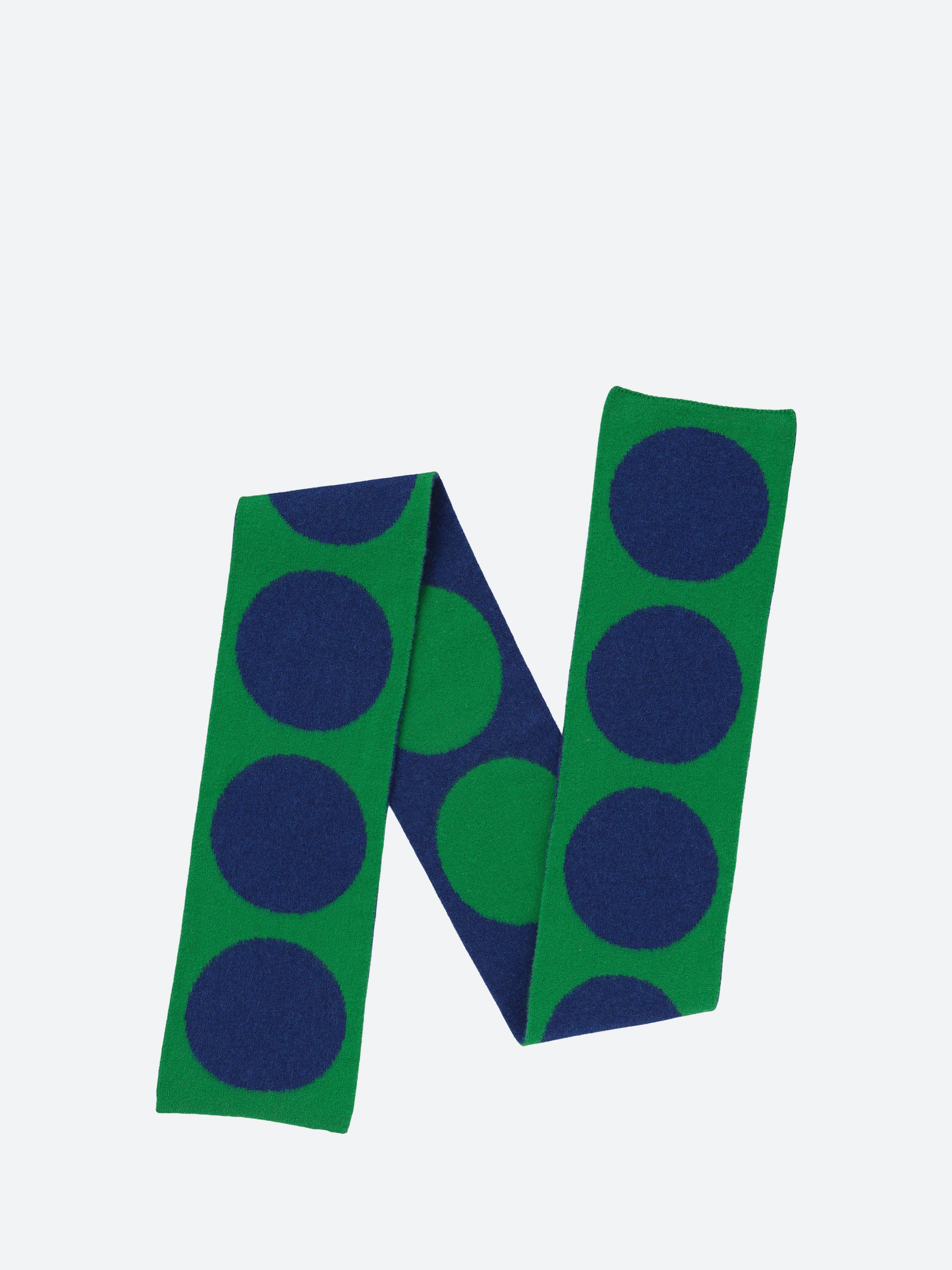 Brushed Spot Scarf