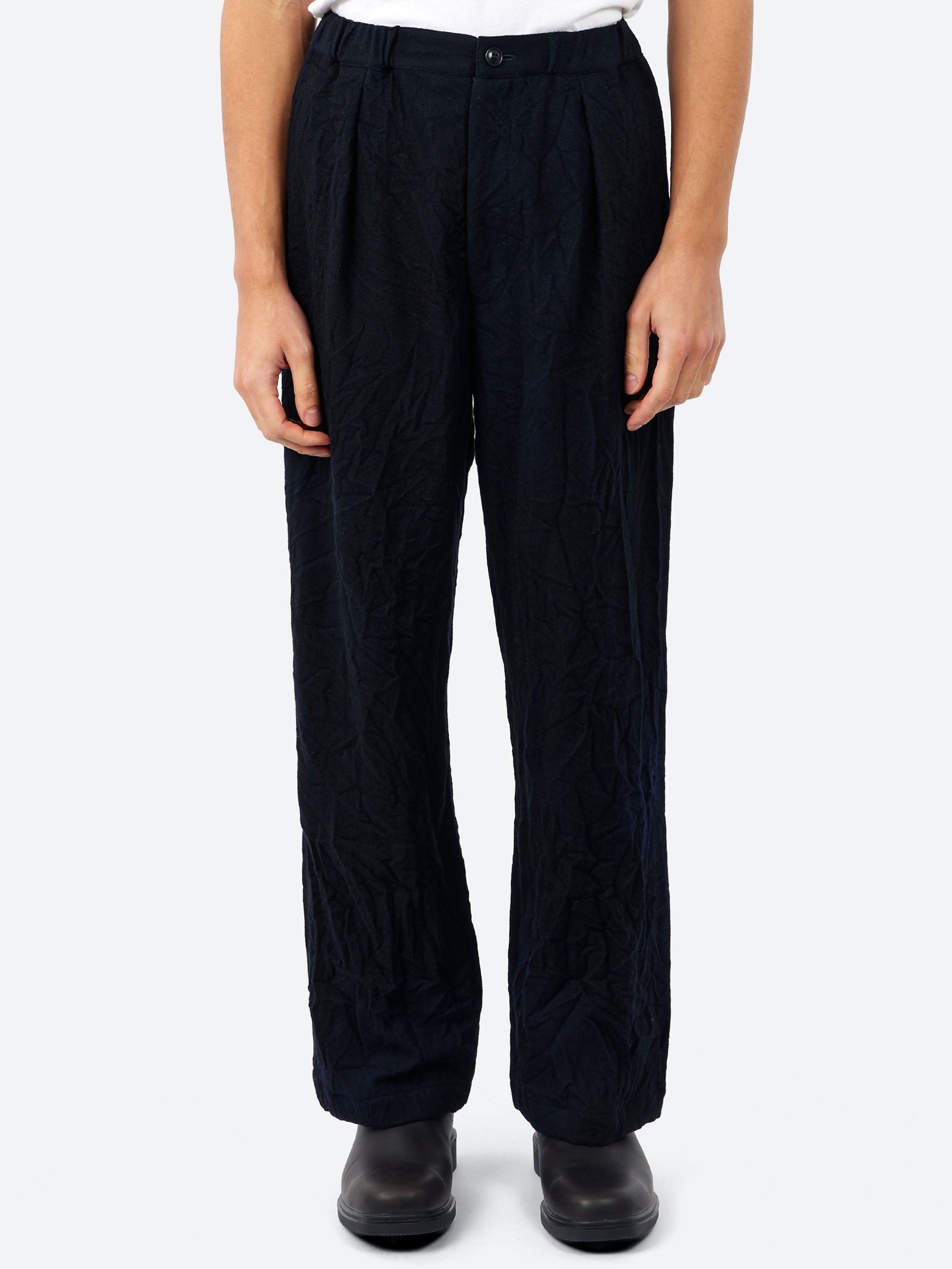 Wool Drawstring Pants