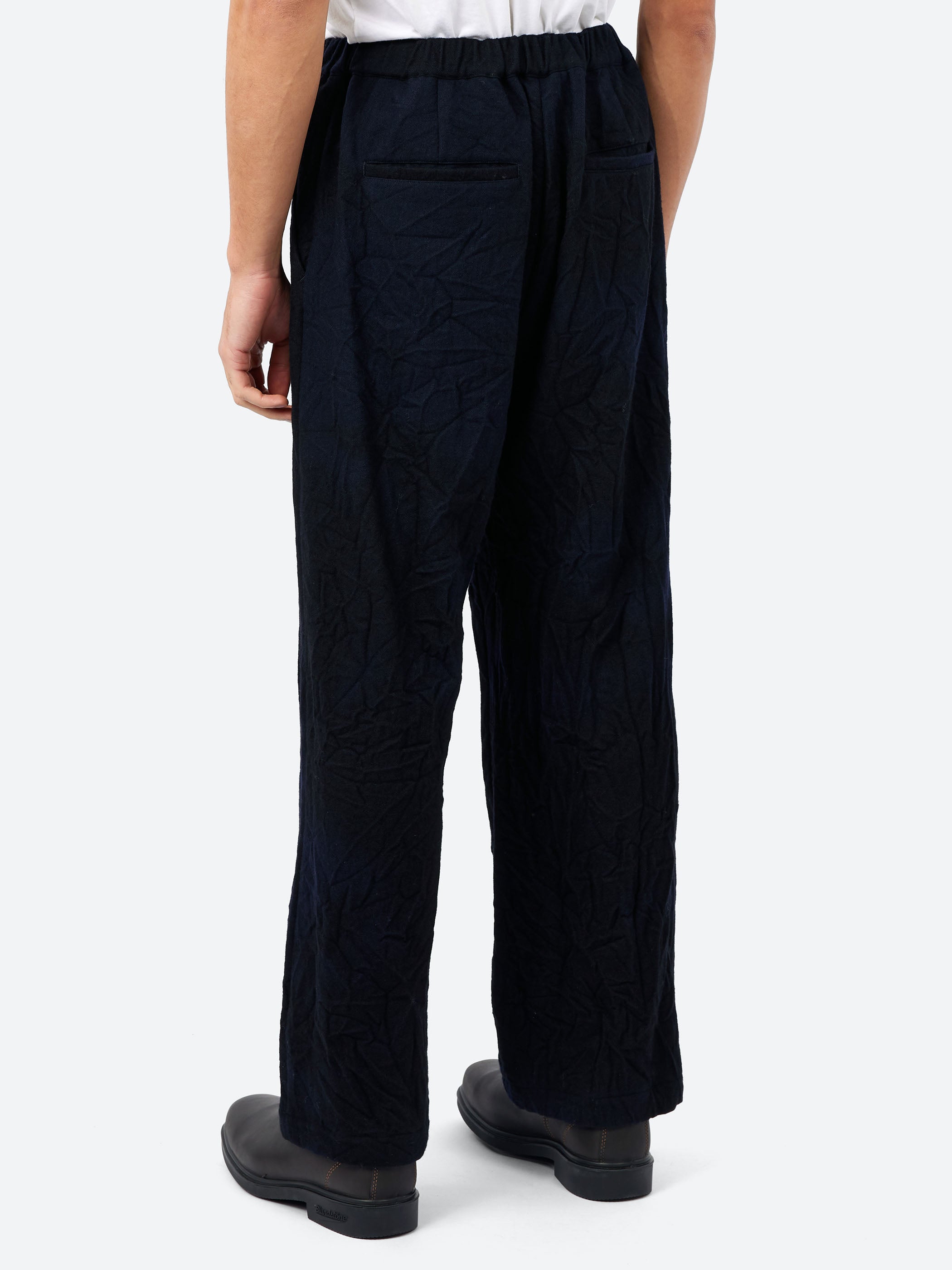 Wool Drawstring Pants