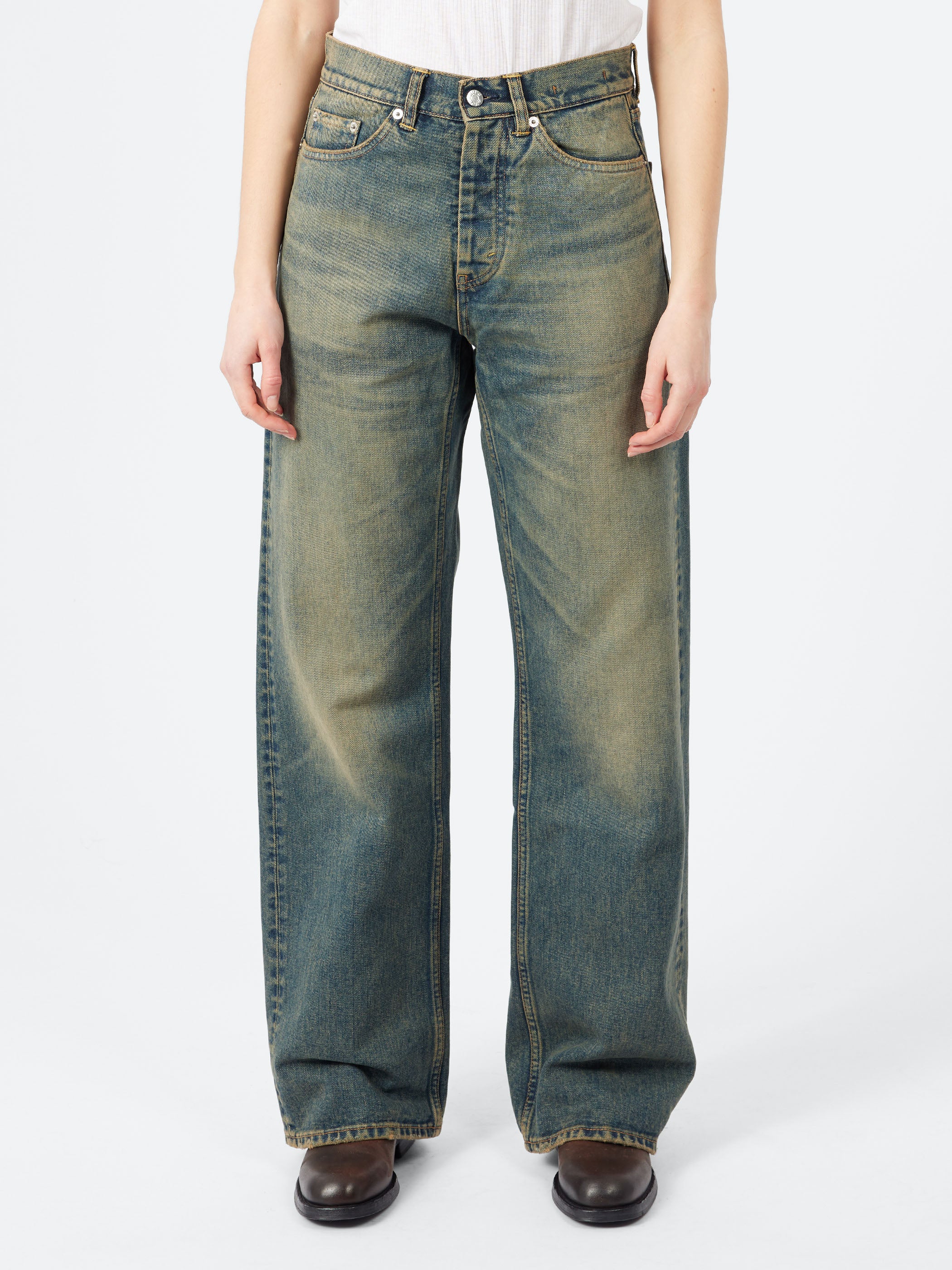 Hope - Criss Jeans in Dusty Blue Vintage – gravitypope