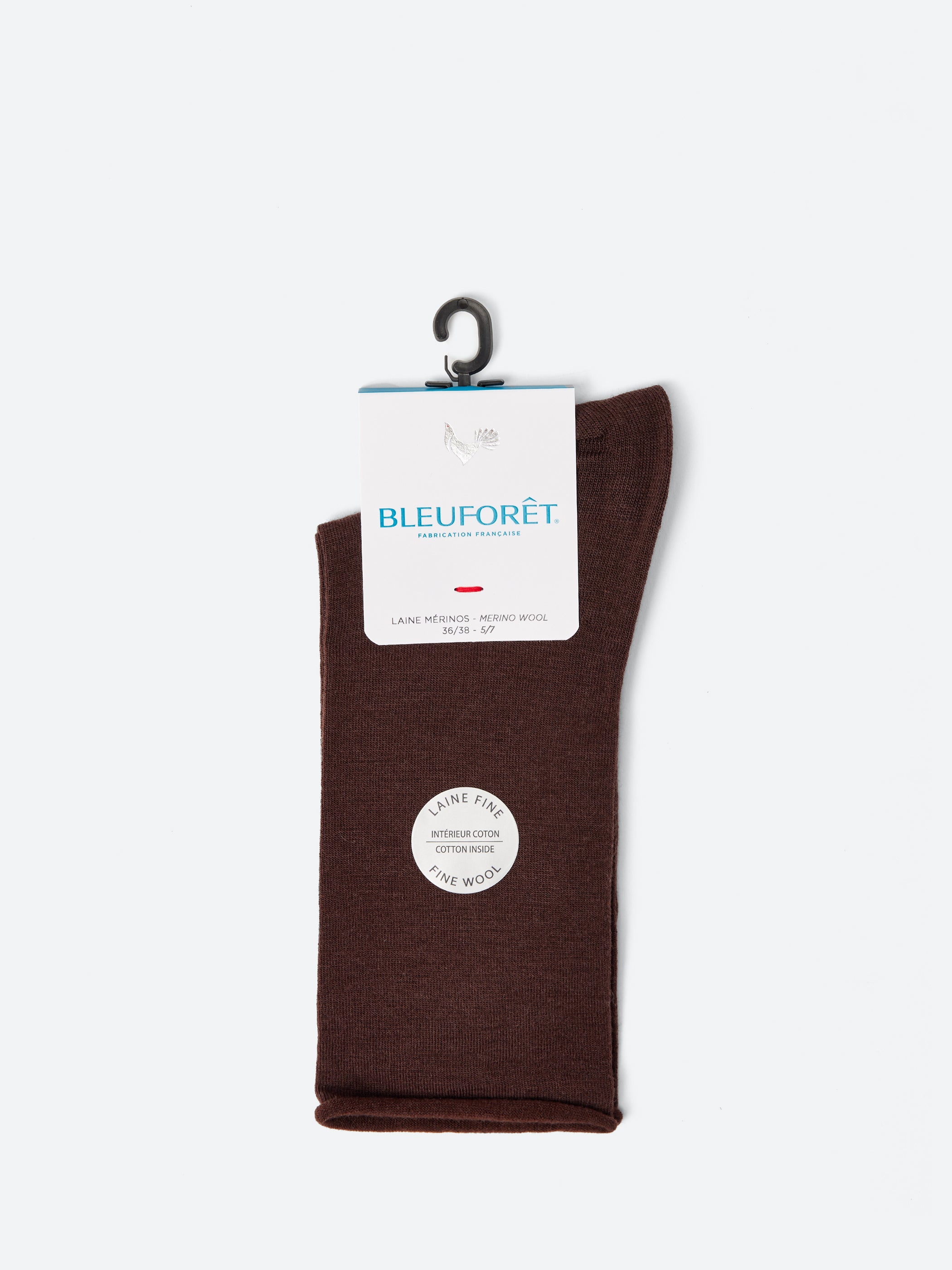 Roll Top Wool Sock
