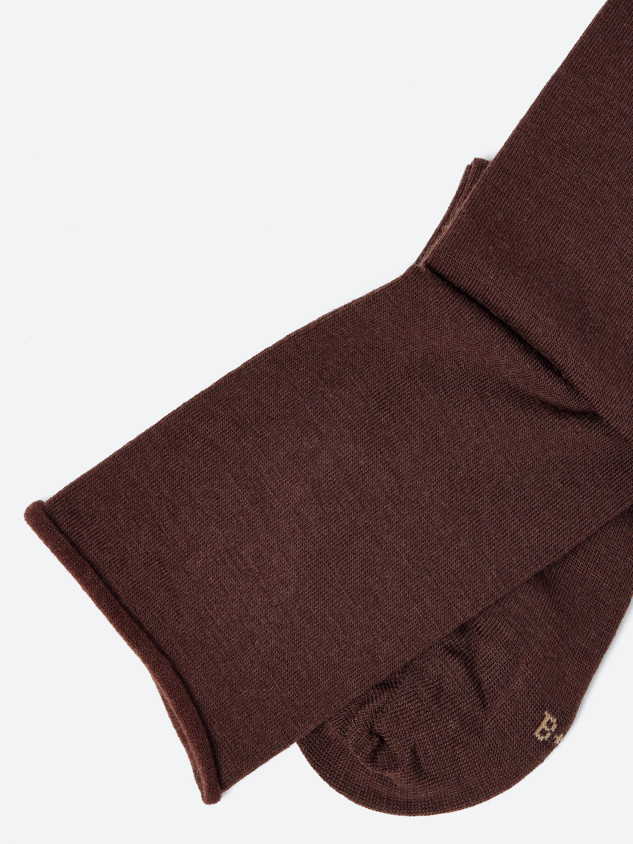 Roll Top Wool Sock