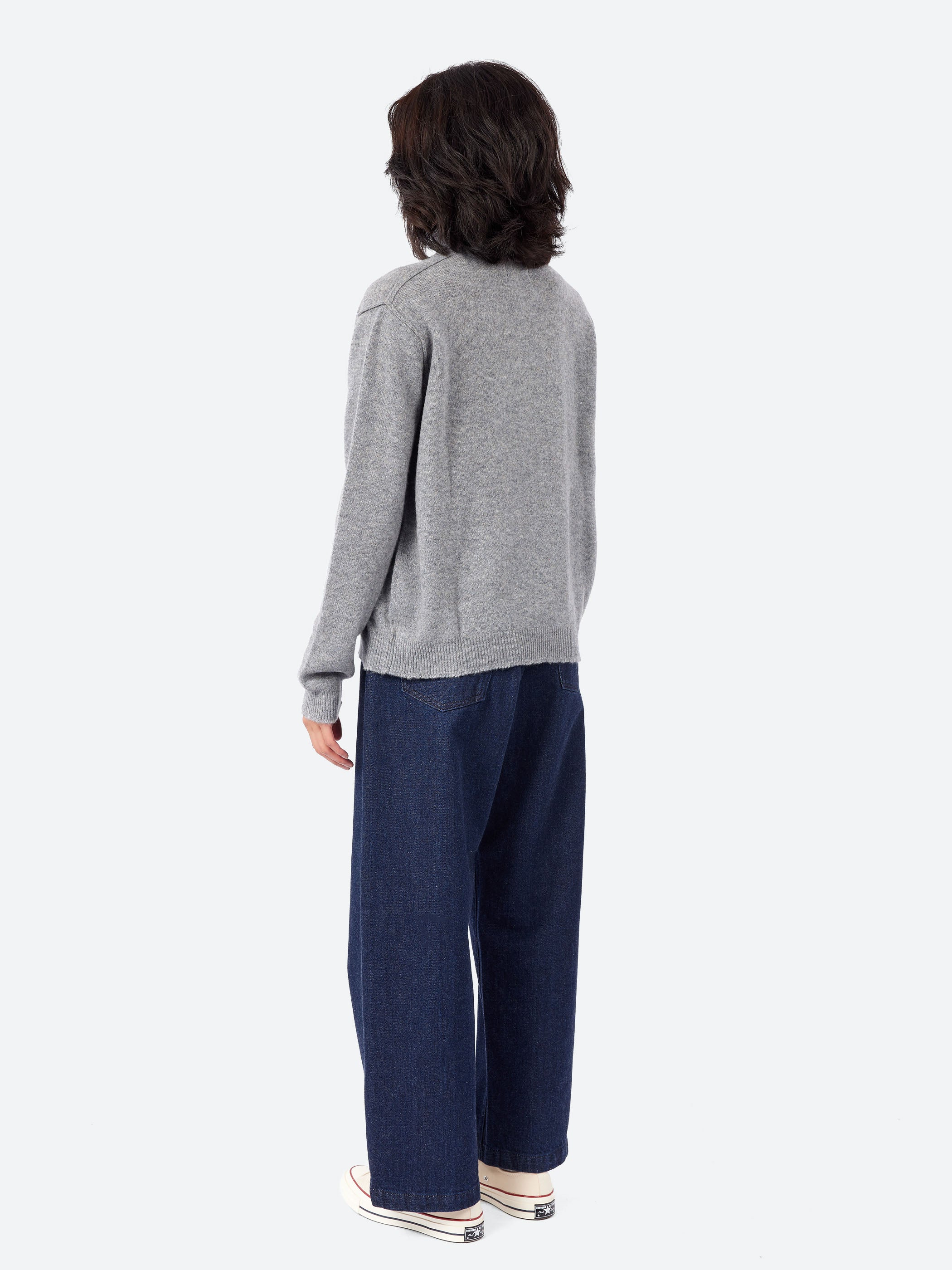 Distressed Roll Collar