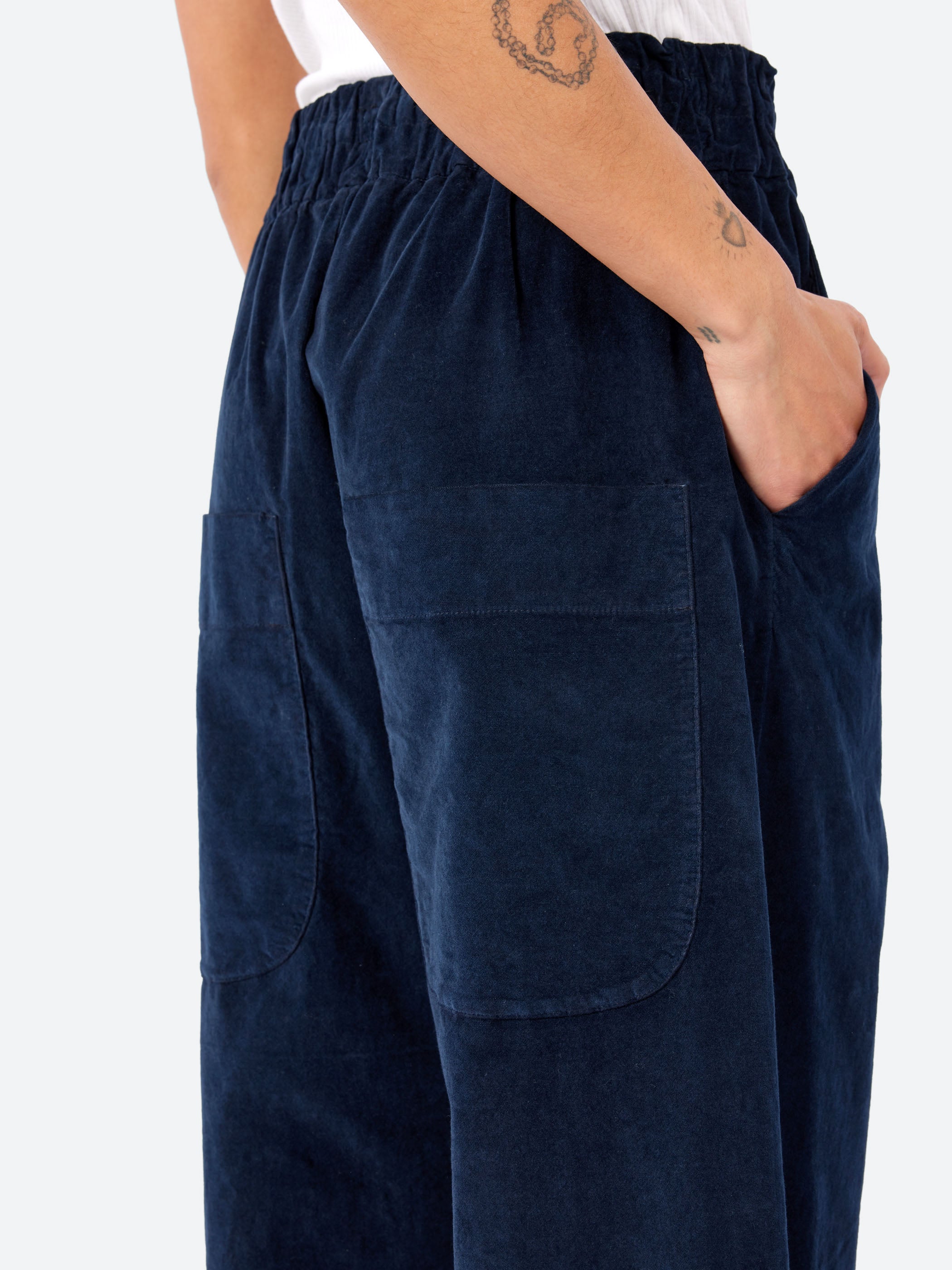 Album di Famiglia - W&S Trousers in Ink Navy – gravitypope