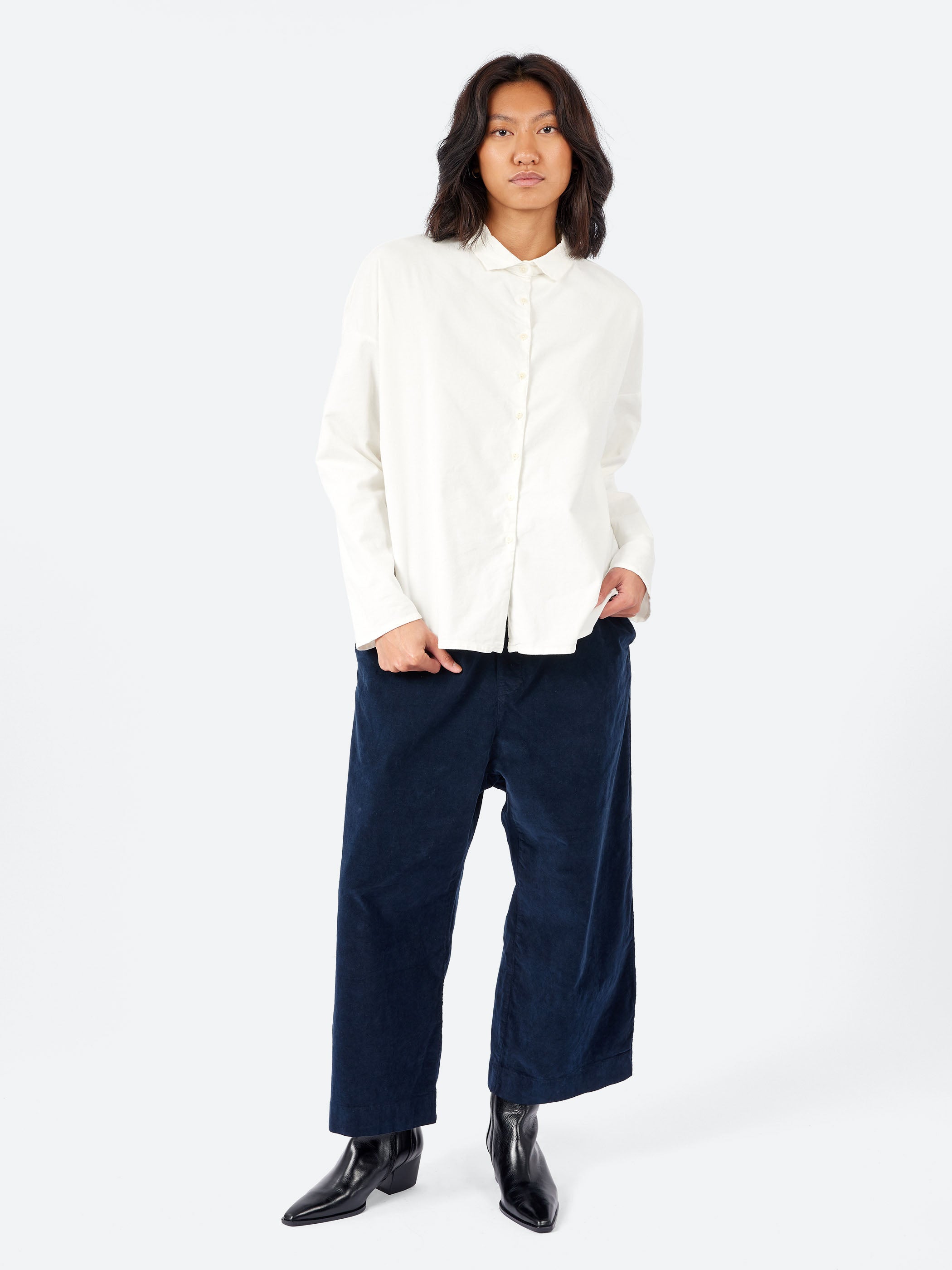 Album di Famiglia - W&S Trousers in Ink Navy – gravitypope