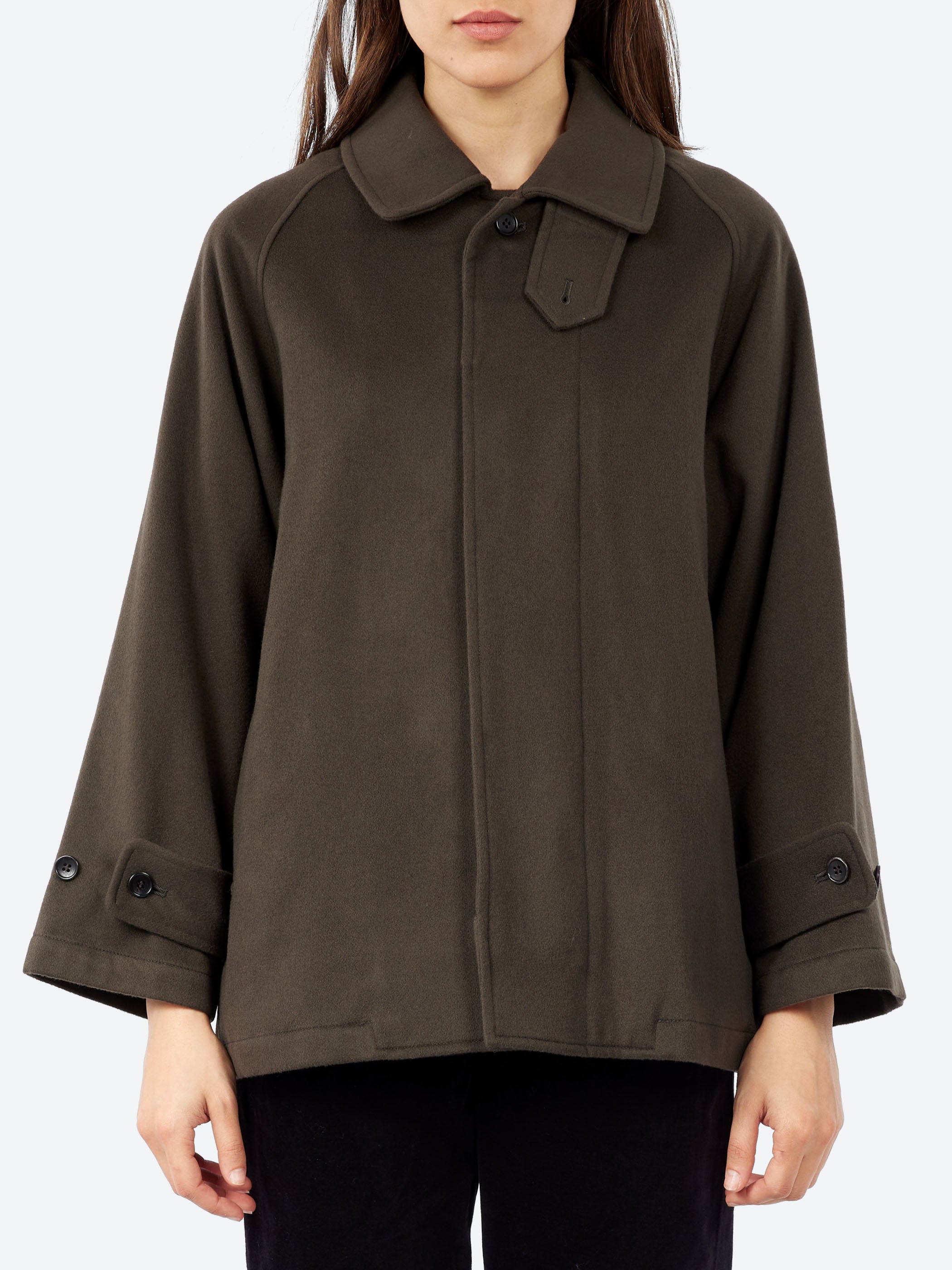 Toujours - Stadium Coat in Chestnut – gravitypope