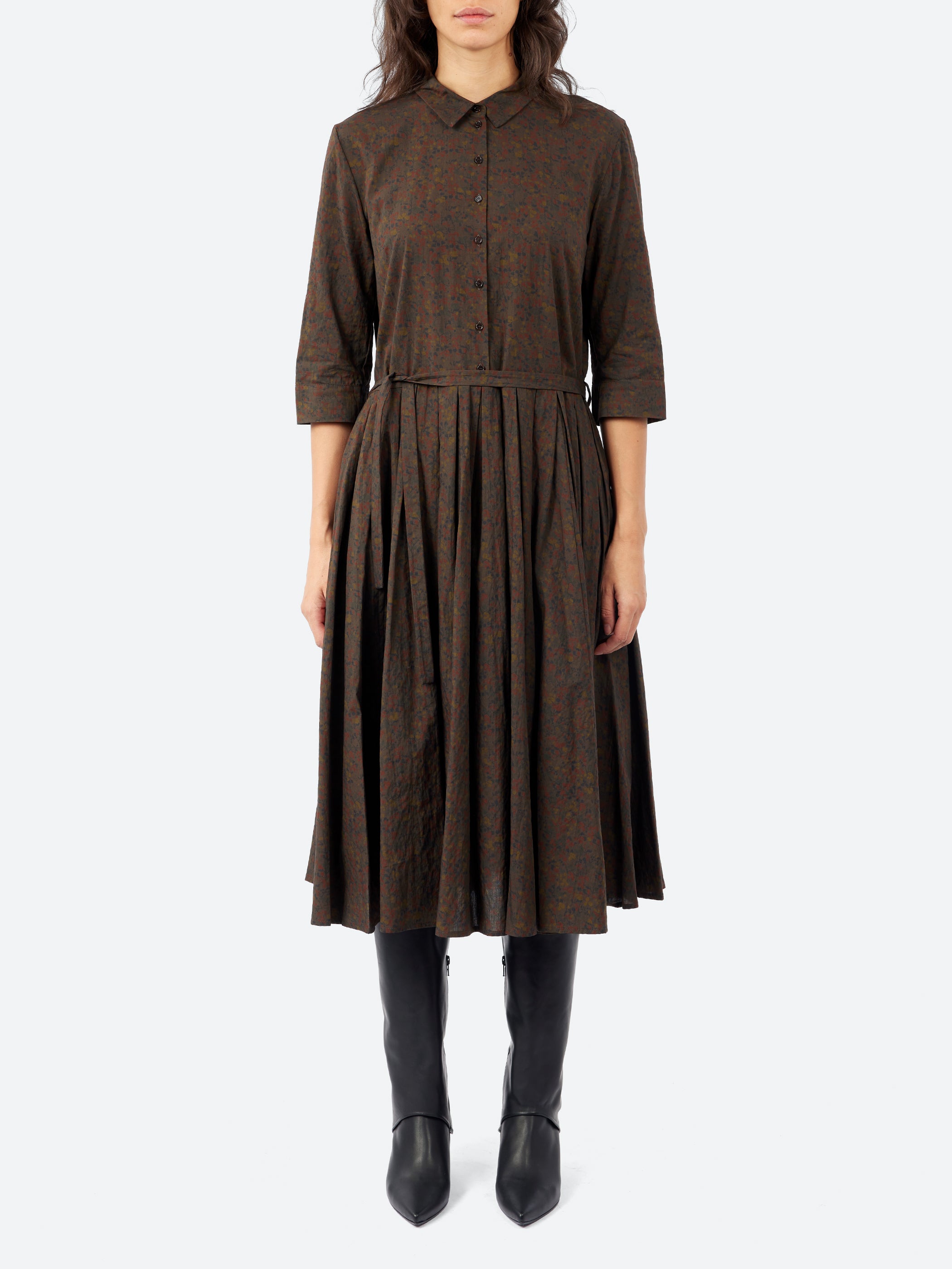 ApuntoB - P1723 Overdyed Dress in Coffee – gravitypope