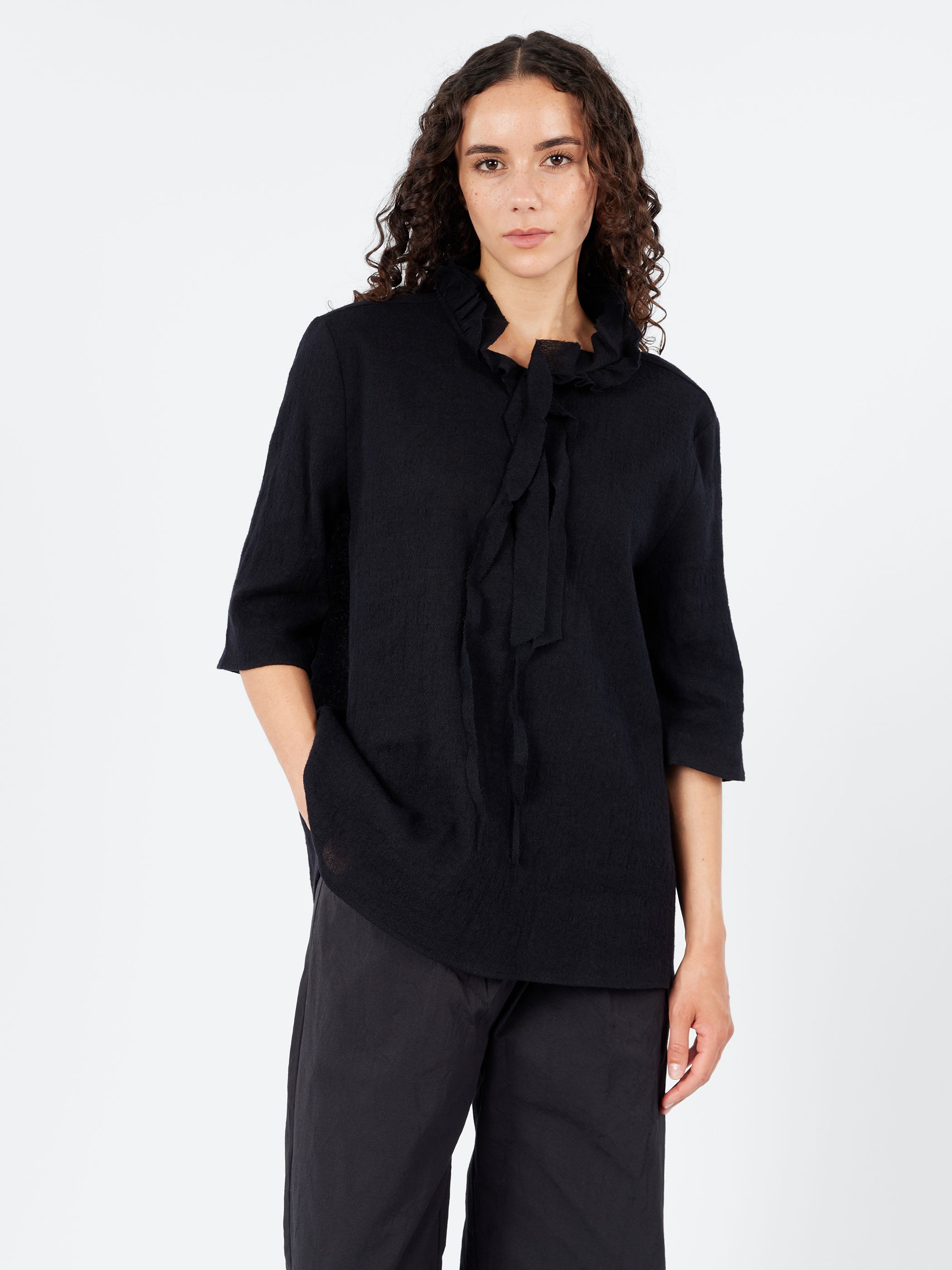 P1990 Ruffle Shirt