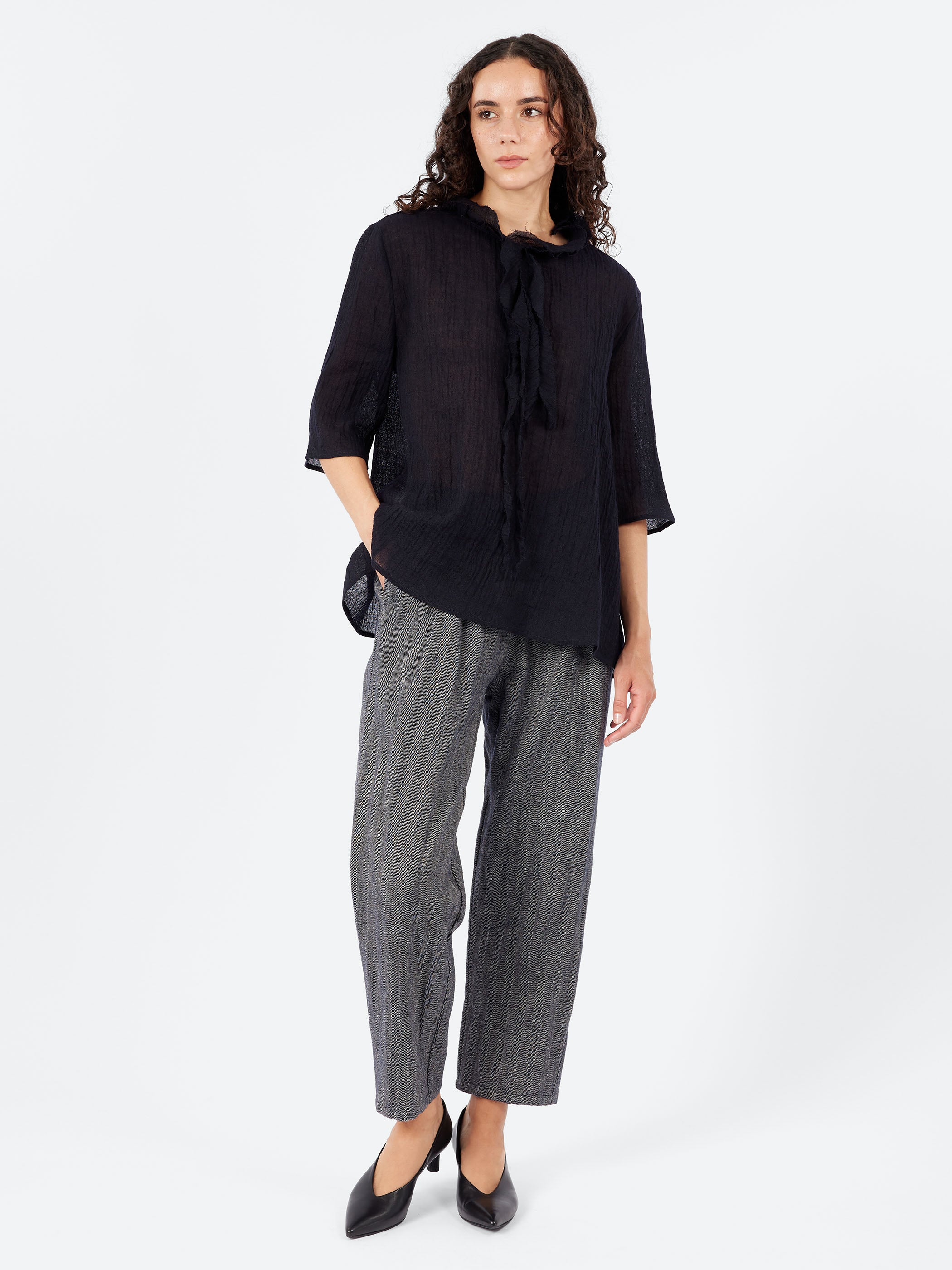 P1990 Ruffle Shirt