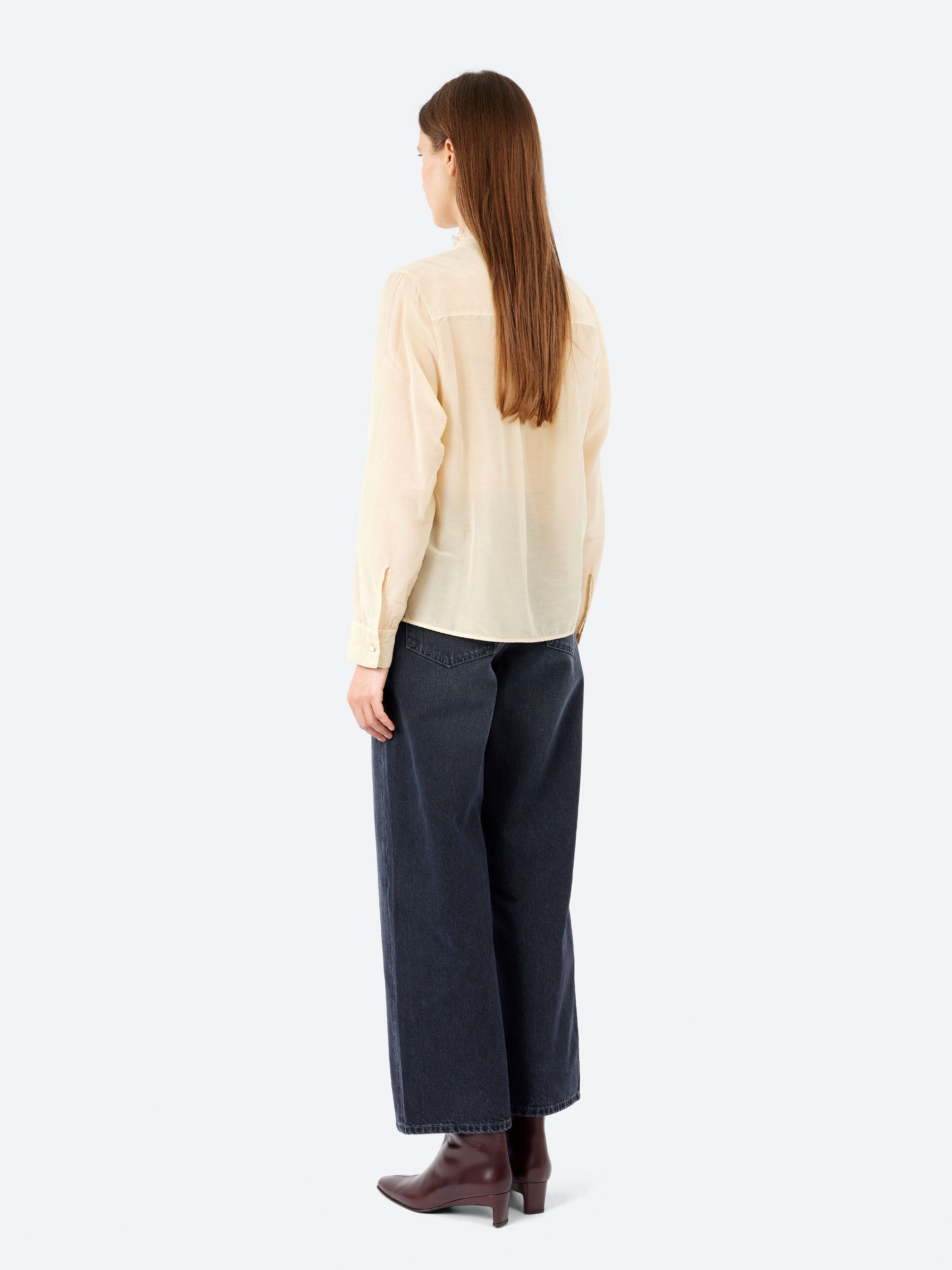 Ruffle Collar Shirt