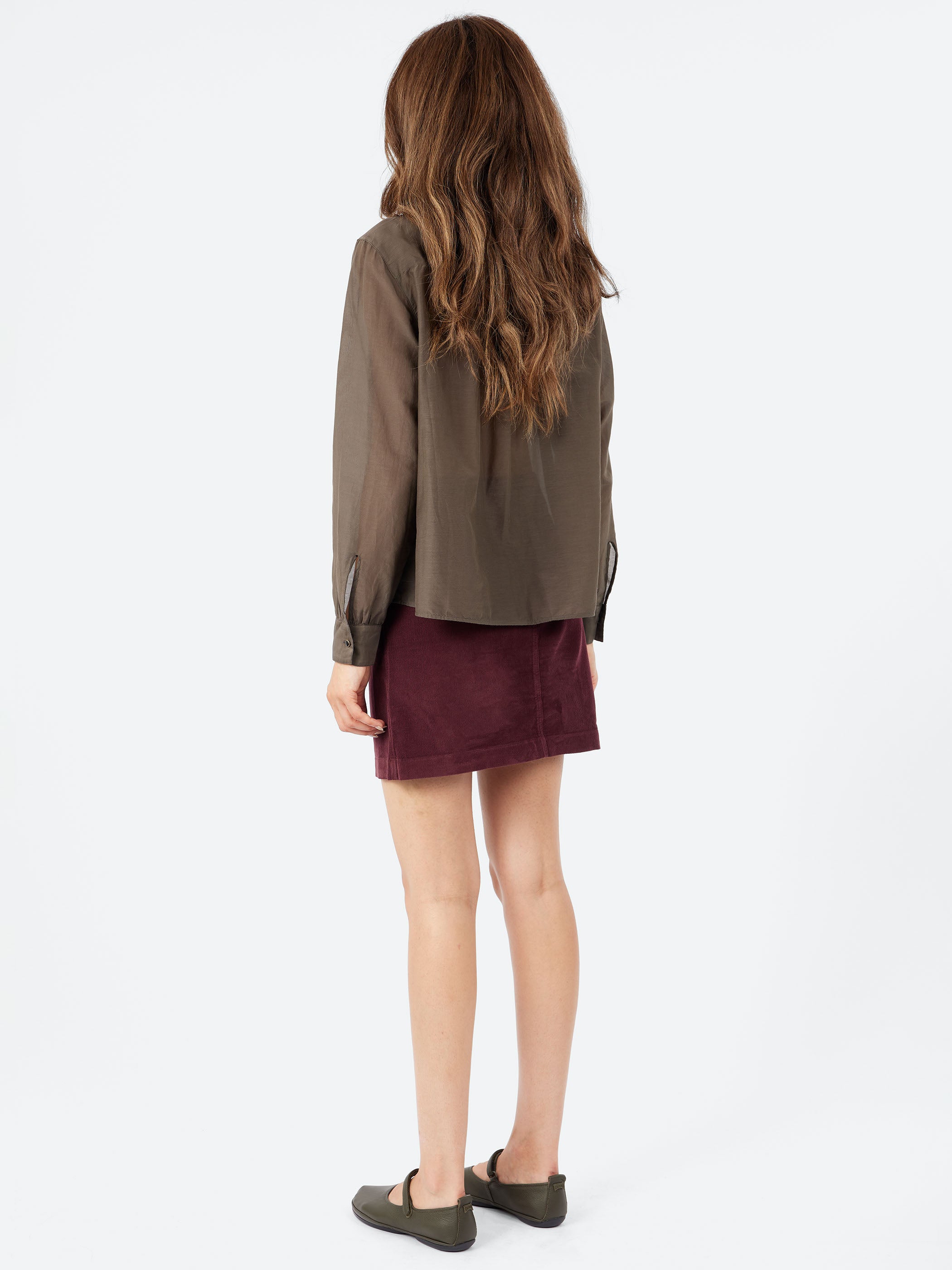 Ruffle Collar Shirt